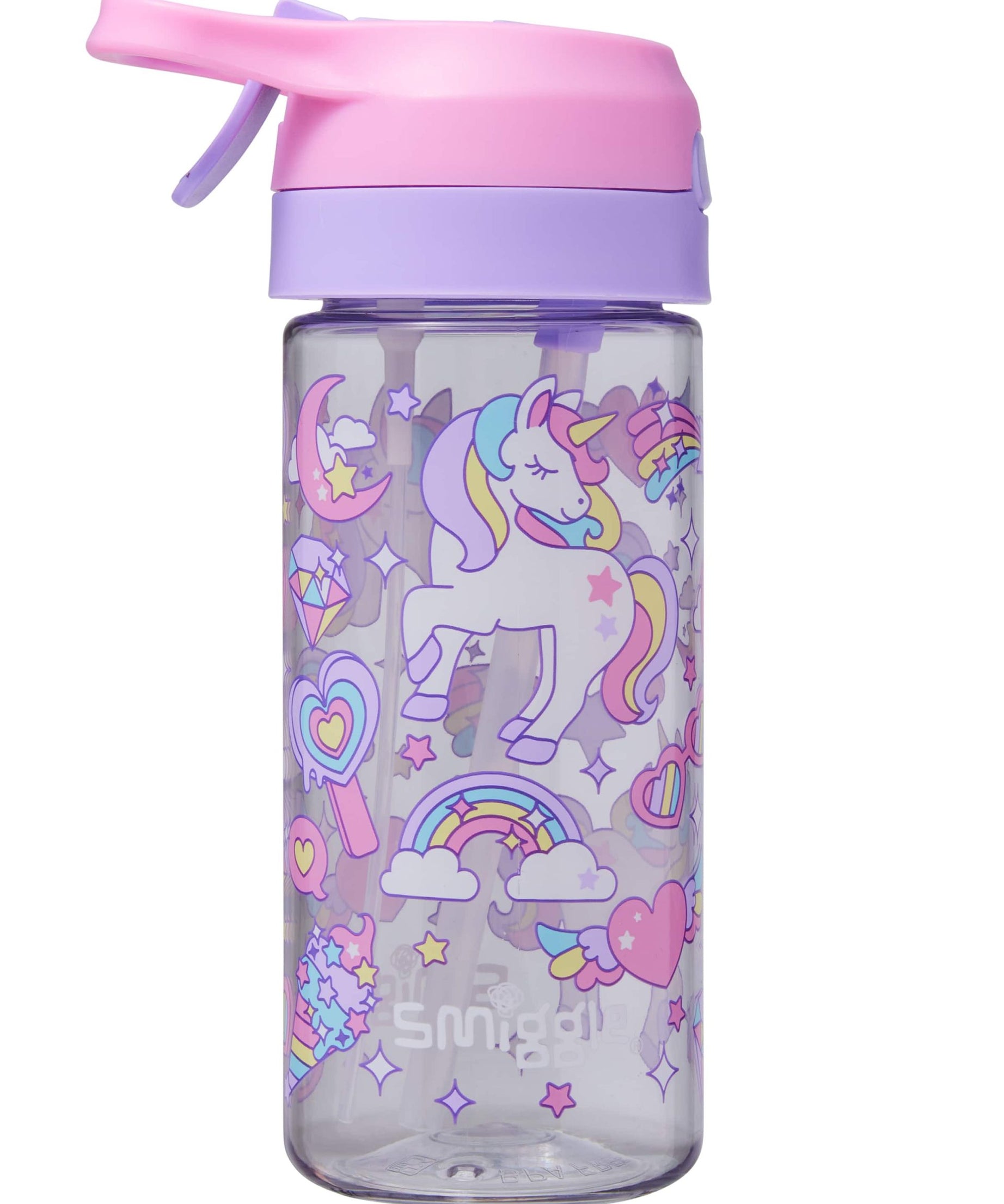 Smiggle - Детская бутылка для воды с распылителем 450 ML без BPA