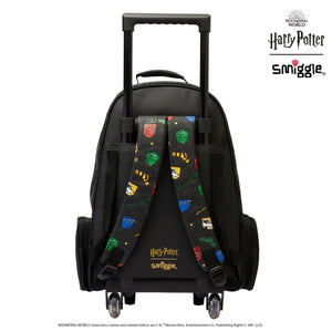 Smiggle - Harry Potter Işıklı Tekerlekli Çekçekli Sırt Çantası