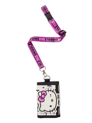 Smiggle - Hello Kitty Kids Wallet with Neck Strap