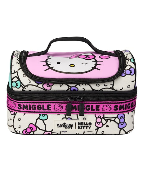 Smiggle - Bolsa de almuerzo de doble capa Hello Kitty