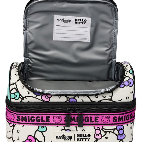 Smiggle - Bolsa de almuerzo de doble capa Hello Kitty