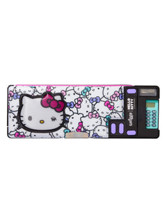 Smiggle - Automatic Pencil Case with Hello Kitty Calculator