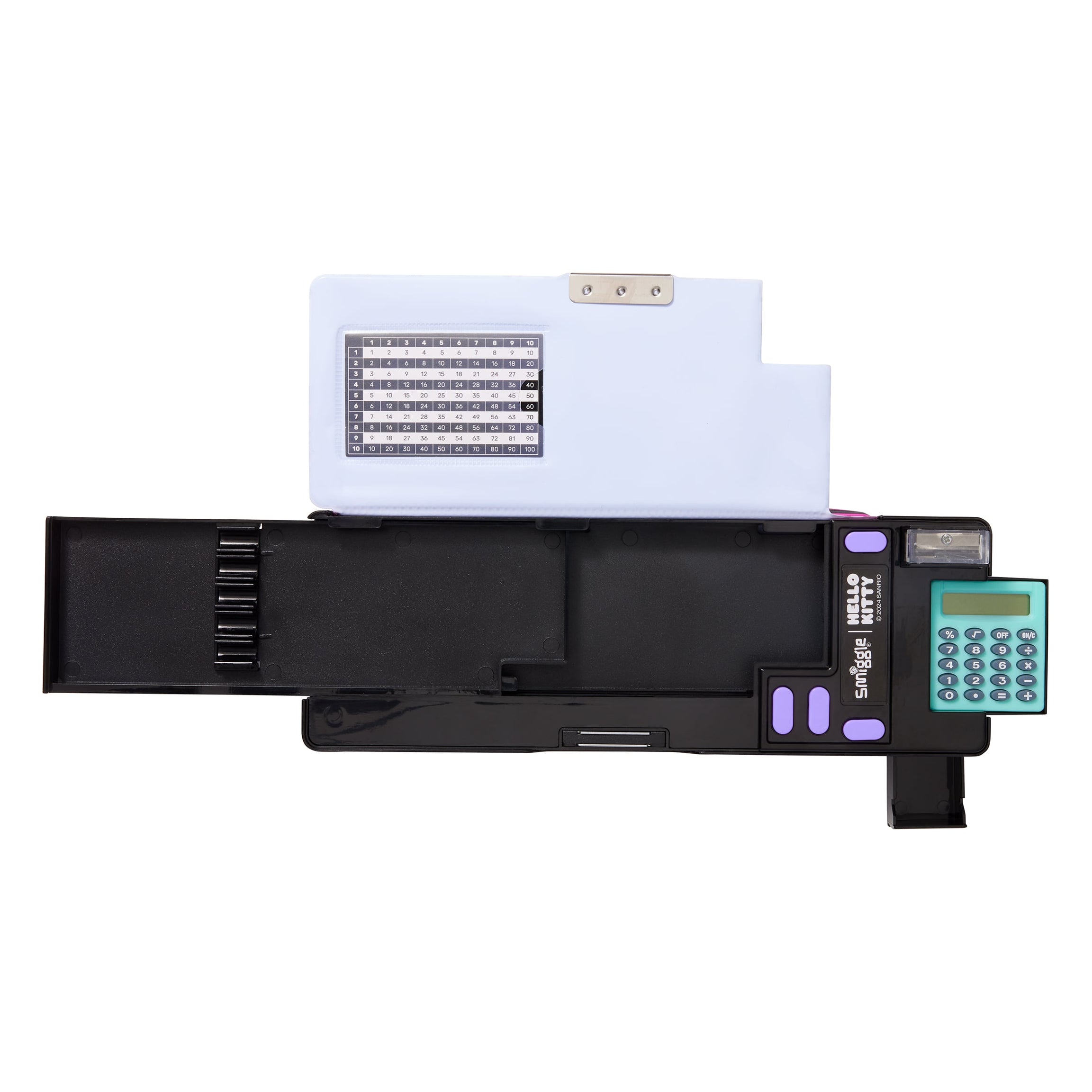 Smiggle - Estojo Automático para Caneta com Calculadora Hello Kitty