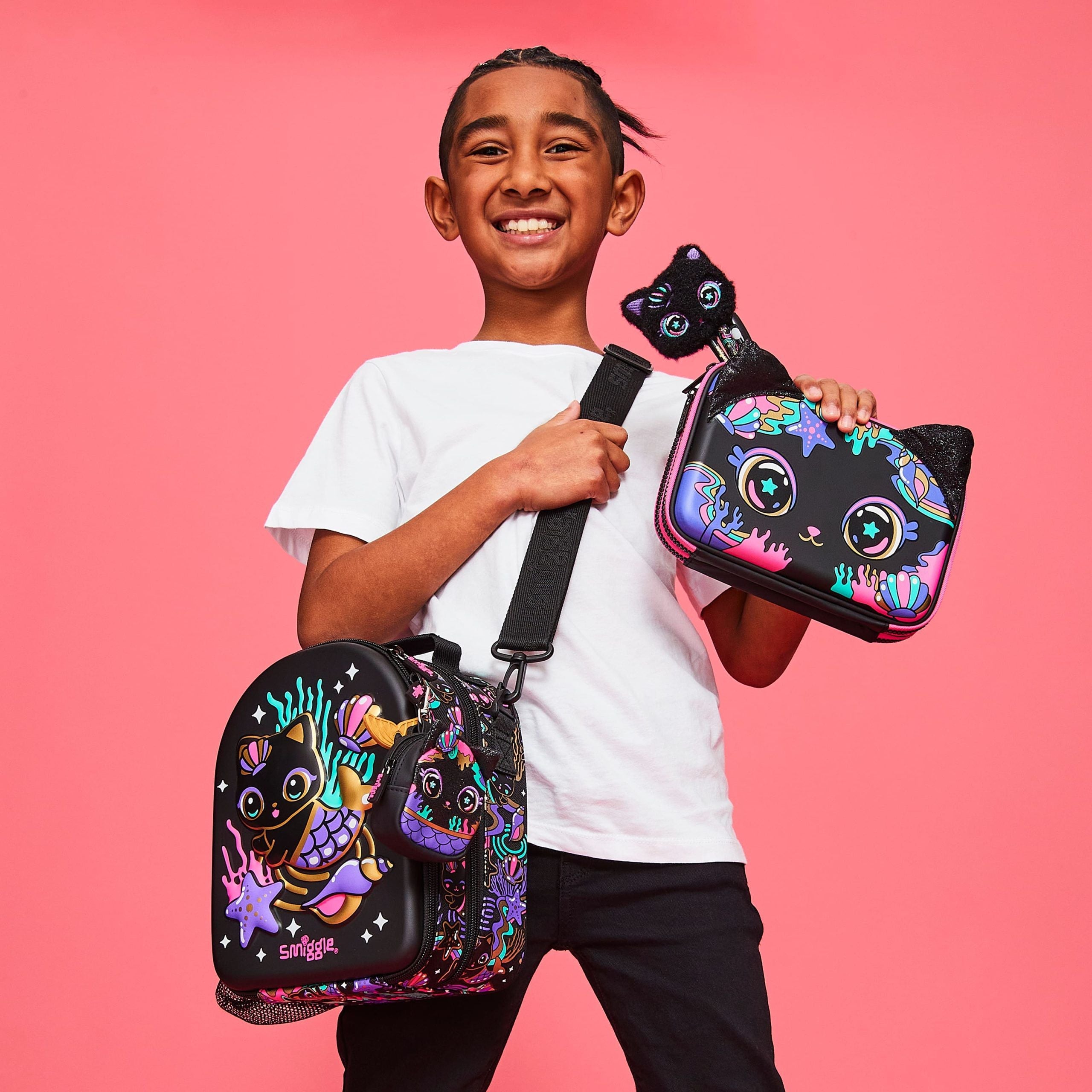 Smiggle – Hey There hängende Hardtop-Curve-Lunchbox