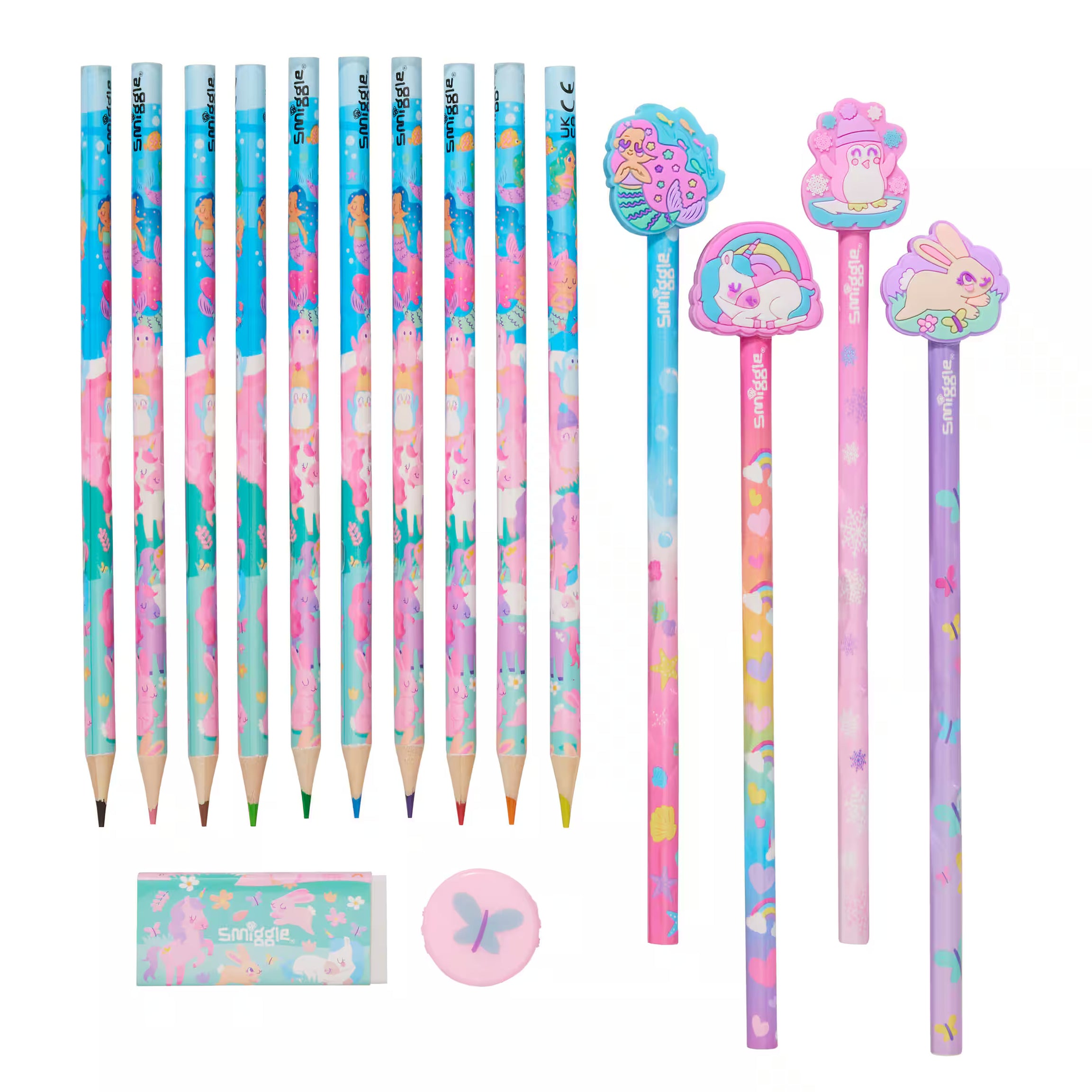 Smiggle - Kalem ve Kırtasiye Seti - Dinossi