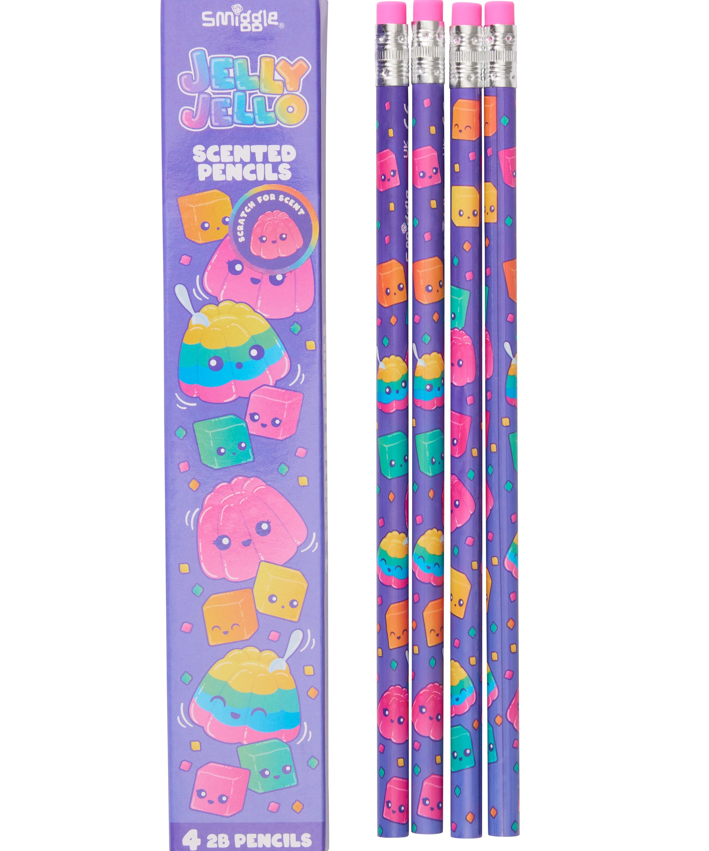 Smiggle - Набор ароматизированных ручек X4