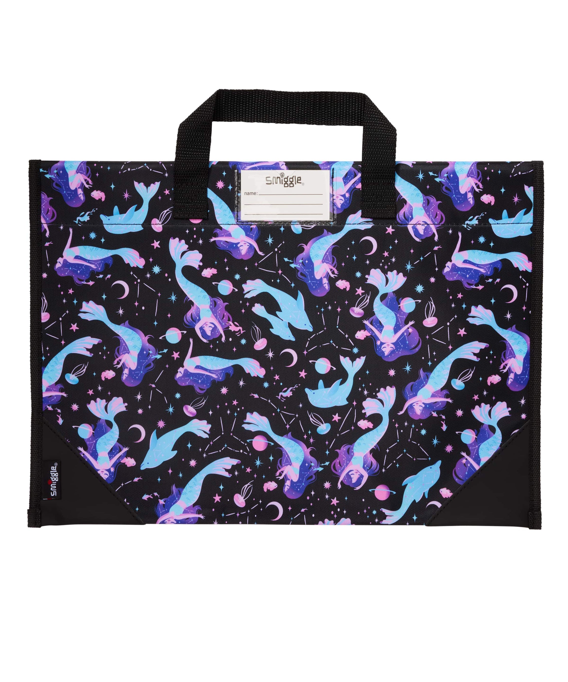 Smiggle - Bolsa para transportar cuadernos y libros Limitless