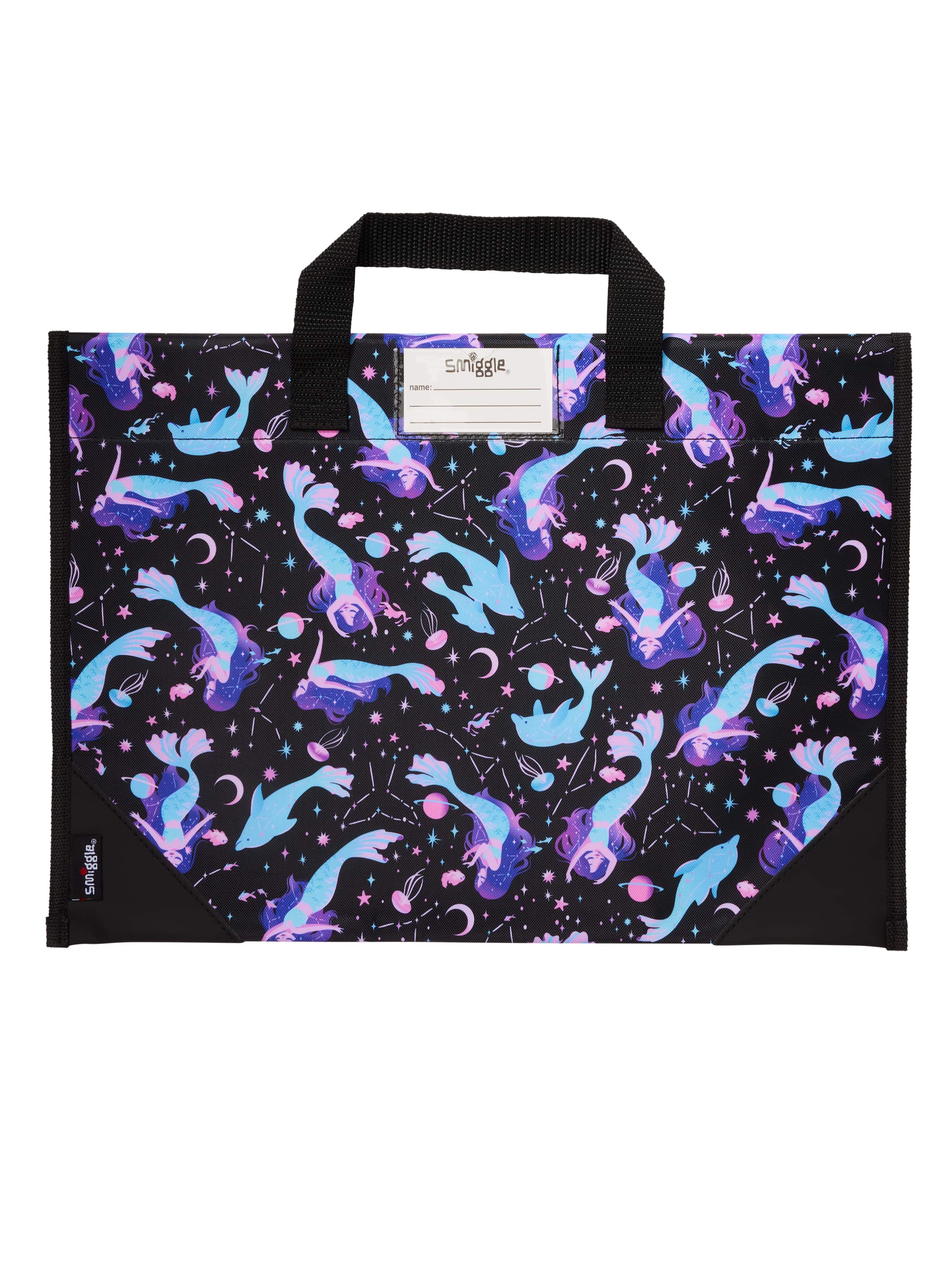 Smiggle - Bolsa para transportar cuadernos y libros Limitless