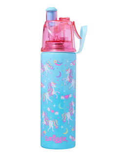 Smiggle – Livin 500 ml Stahlflasche mit Wasserspray