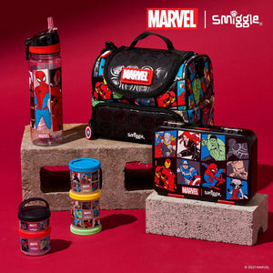 Smiggle - Marvel Çift Katlı Beslenme Çantası