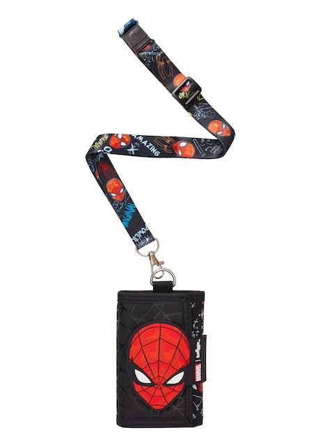 Smiggle - Marvel Spiderman Wallet ng Bata na may Strap