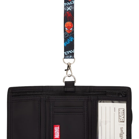 Smiggle - 漫威蜘蛛侠带挂绳儿童钱包