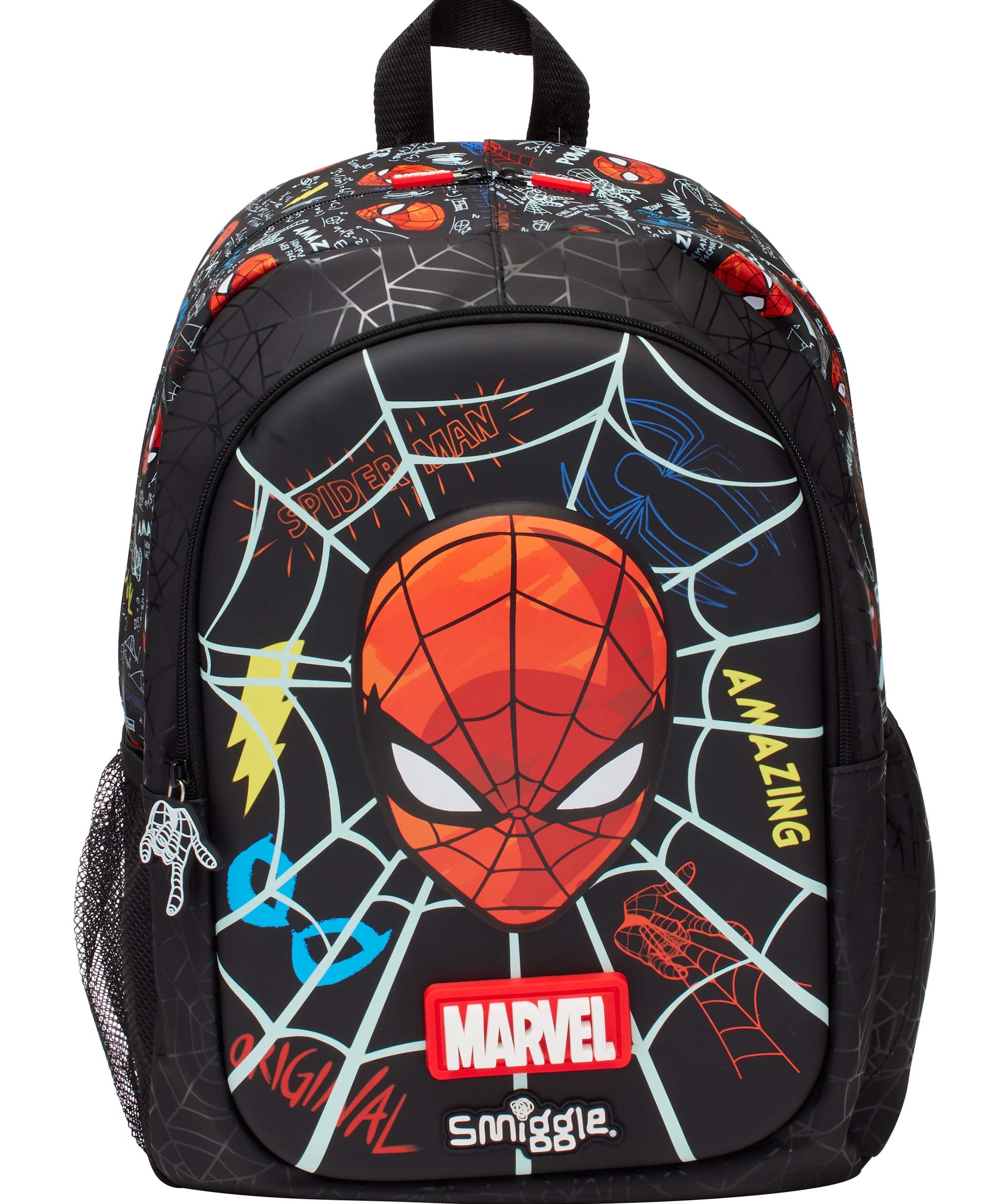 Smiggle - Mochila Escolar Marvel Spiderman