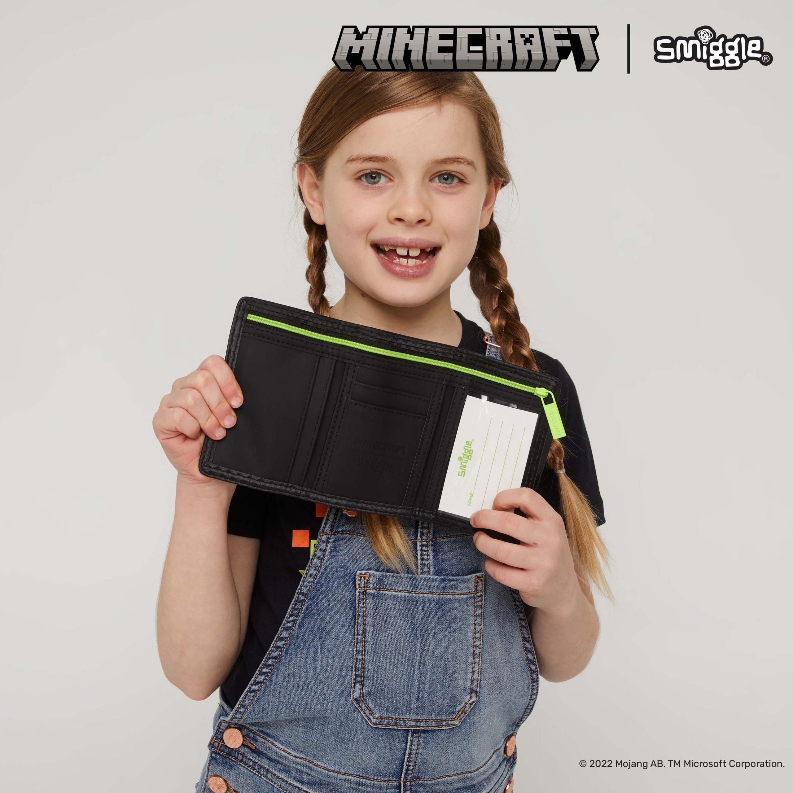 Smiggle – Minecraft-Geldbörse für Kinder