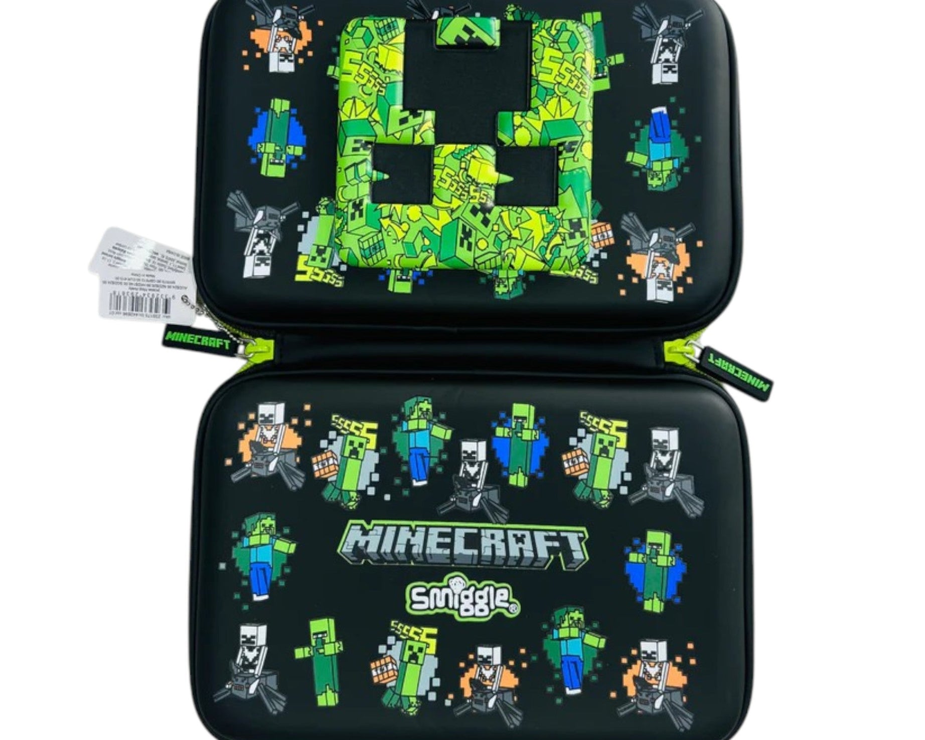 Smiggle - Estojo Rígido para Lápis Minecraft