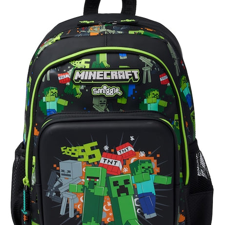 Smiggle - Mochila de personaje junior de Minecraft