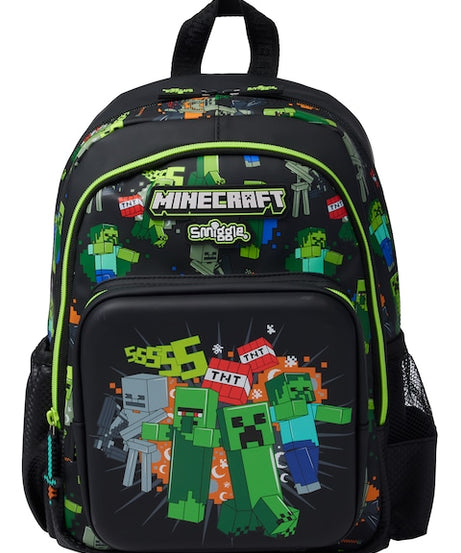 Smiggle - حقيبة ظهر شخصية Minecraft Junior