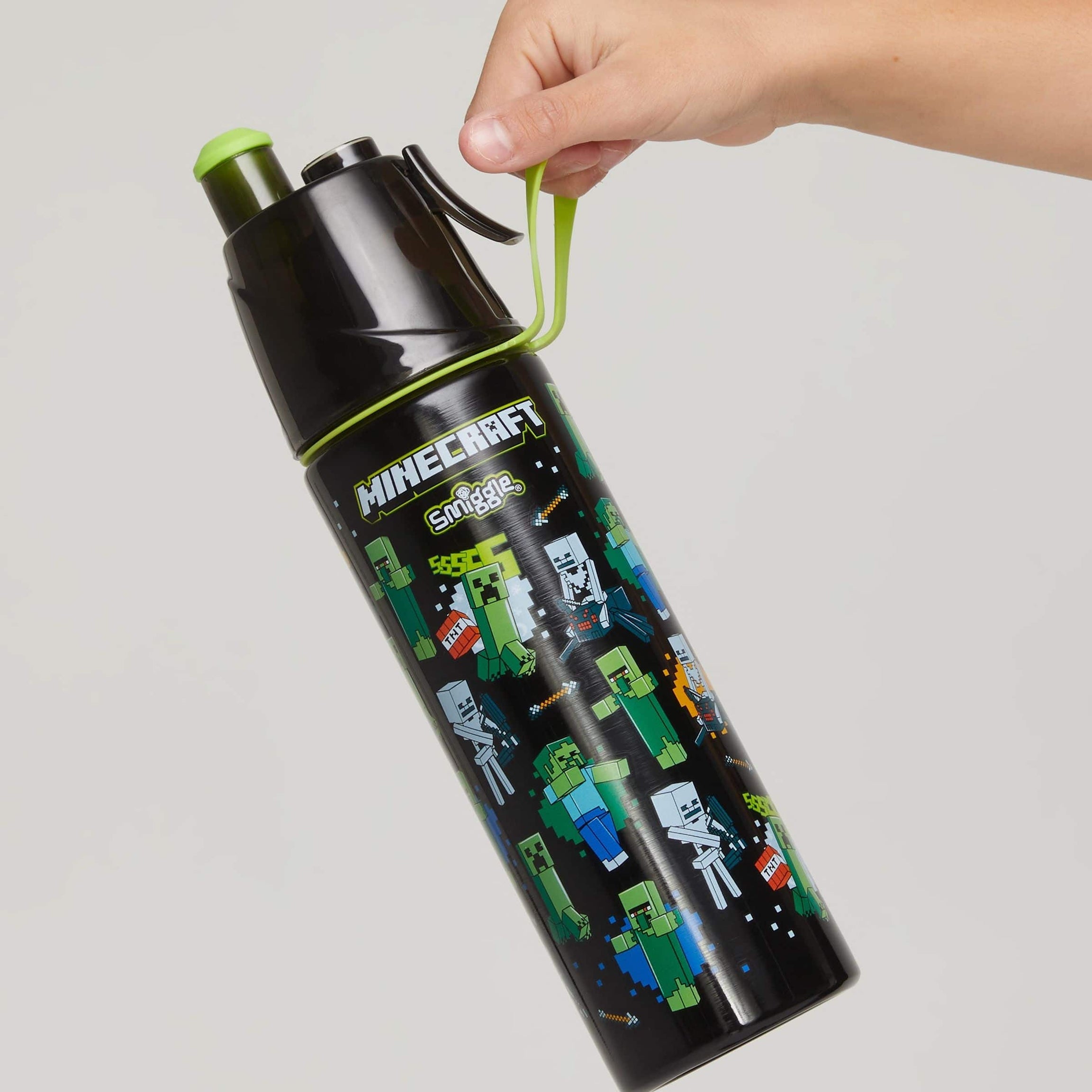 Smiggle - Minecraft Watervernevelaar 500ML Stalen Drinkfles