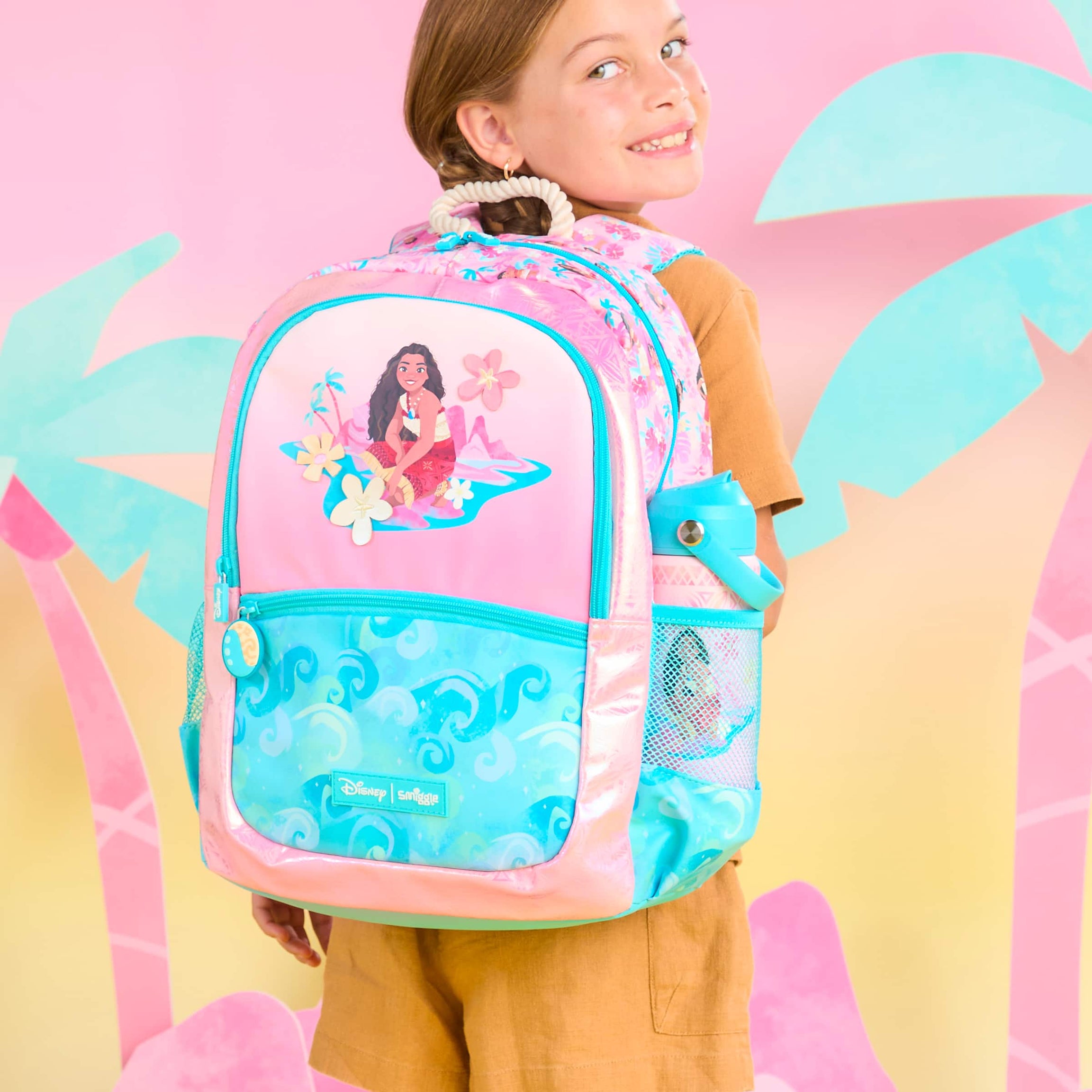 Smiggle - モアナ クラシック 学校用リュックサック