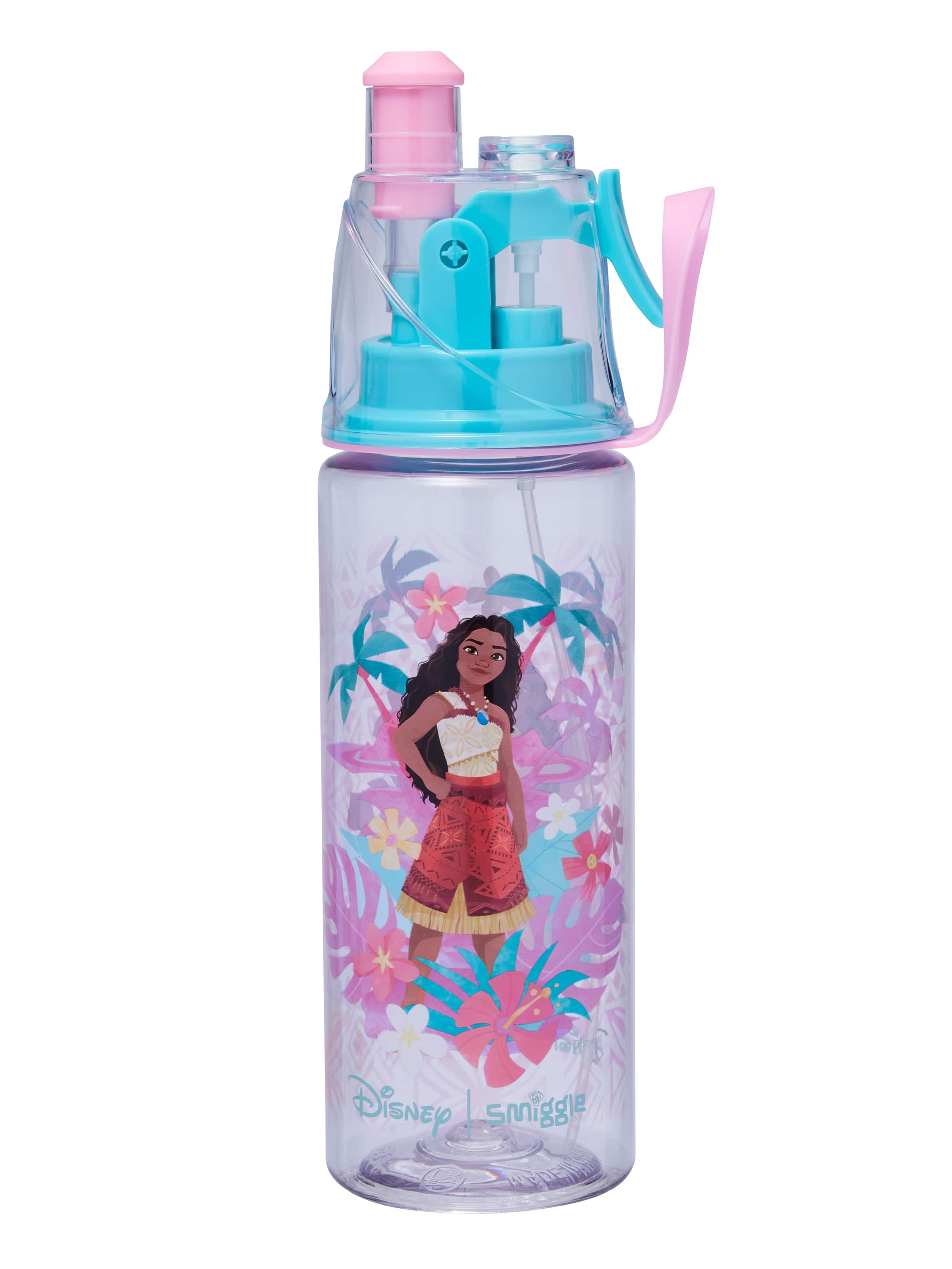 Smiggle - Garrafa de Água Spray Moana 560ML Sem BPA