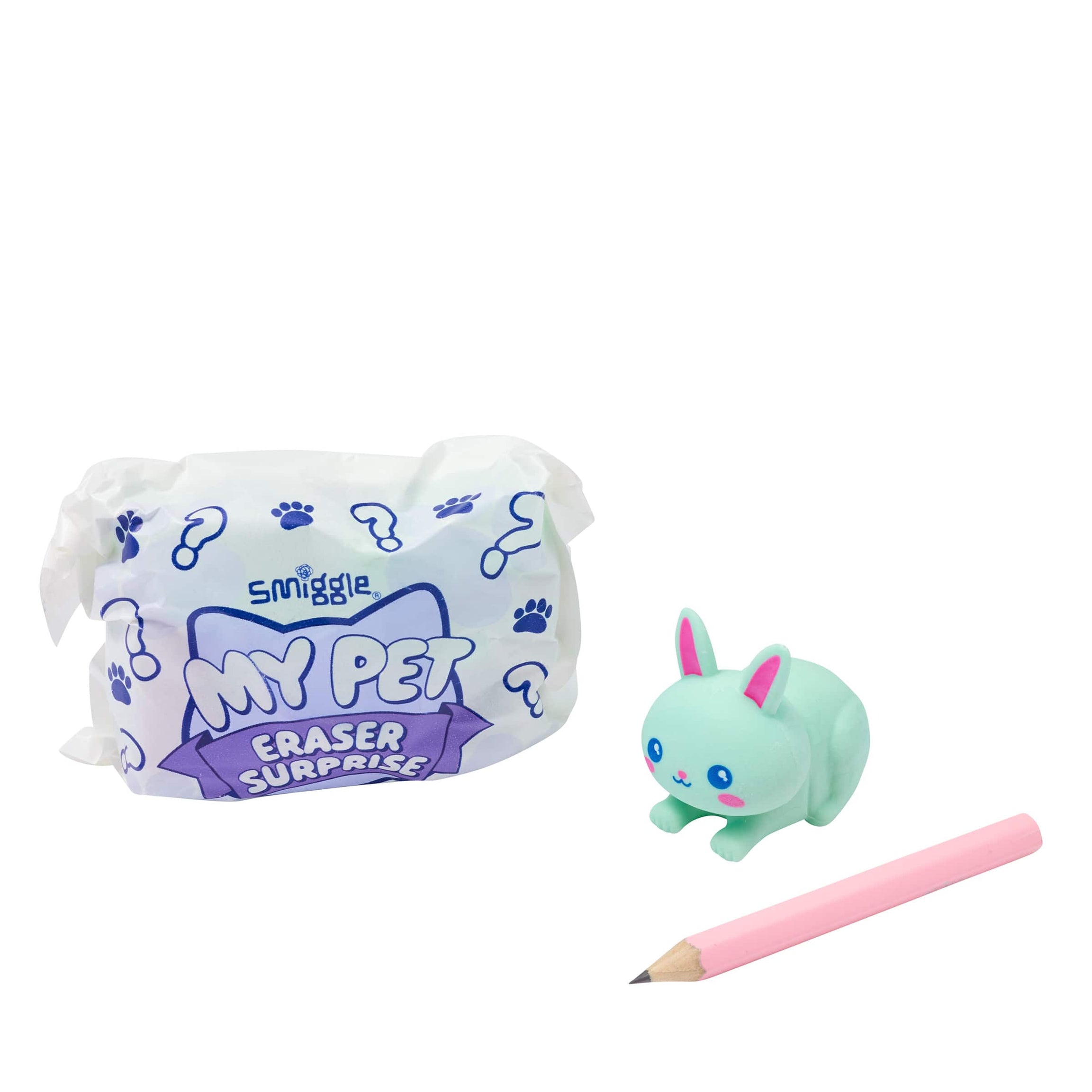 Smiggle - My Pet Sürpriz Kokulu Silgi Seti - Dinossi