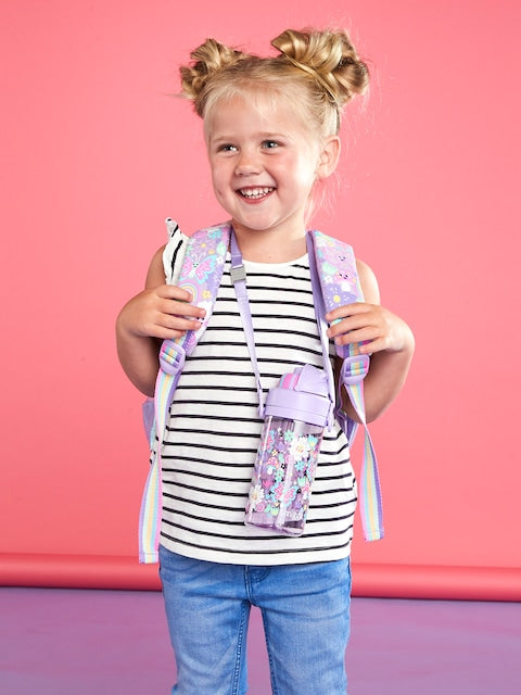 Smiggle - Over And Under Teeny Tiny BPA-freie 400-ml-Wasserflasche