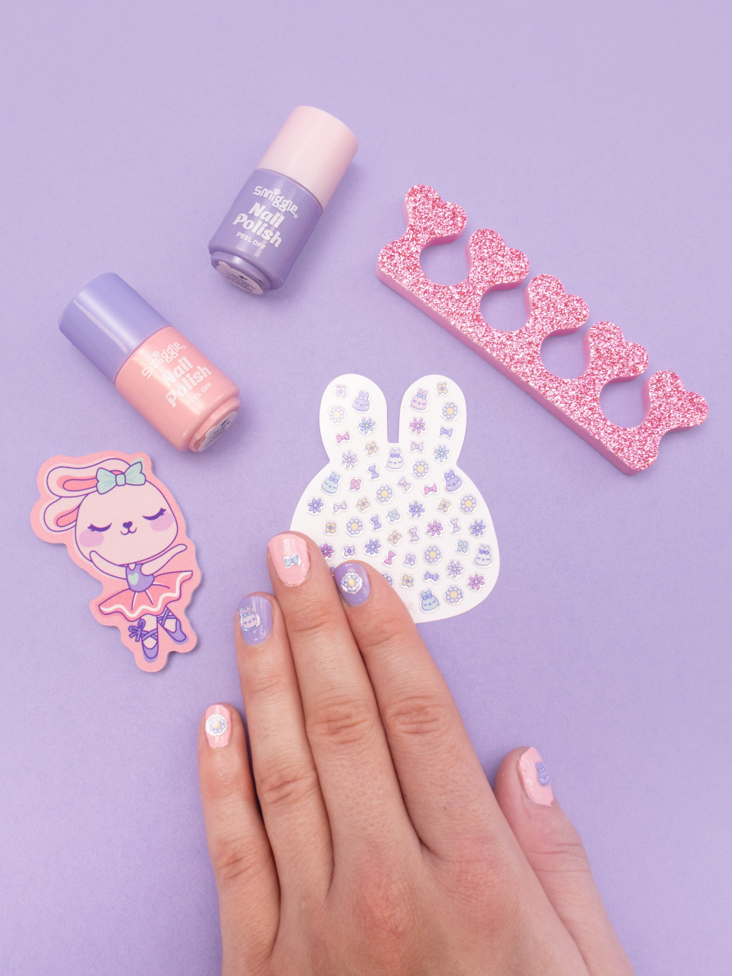 Smiggle - Oyun Zamanı Tırnak Sanatı Hediye Seti