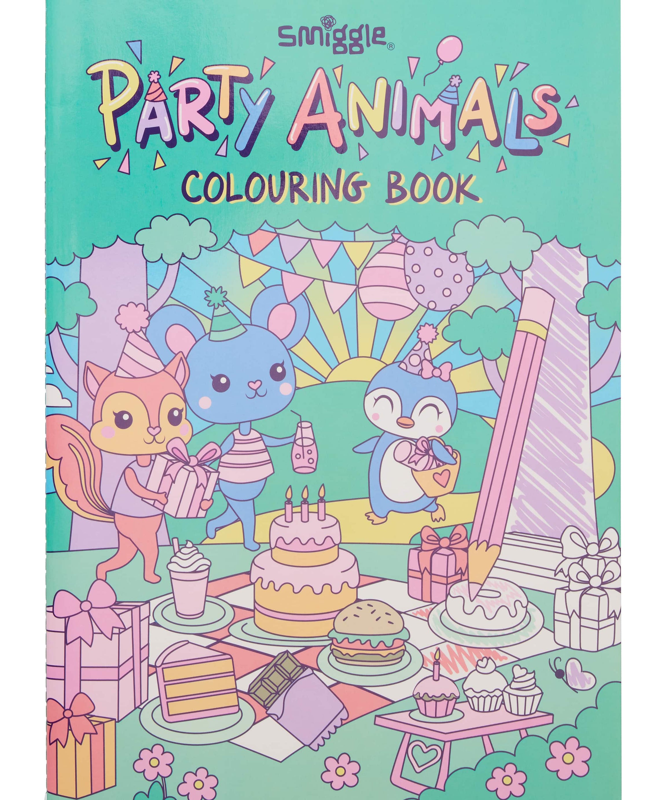 Smiggle - Aking Coloring Book kasama ang mga Kaibigan sa Party