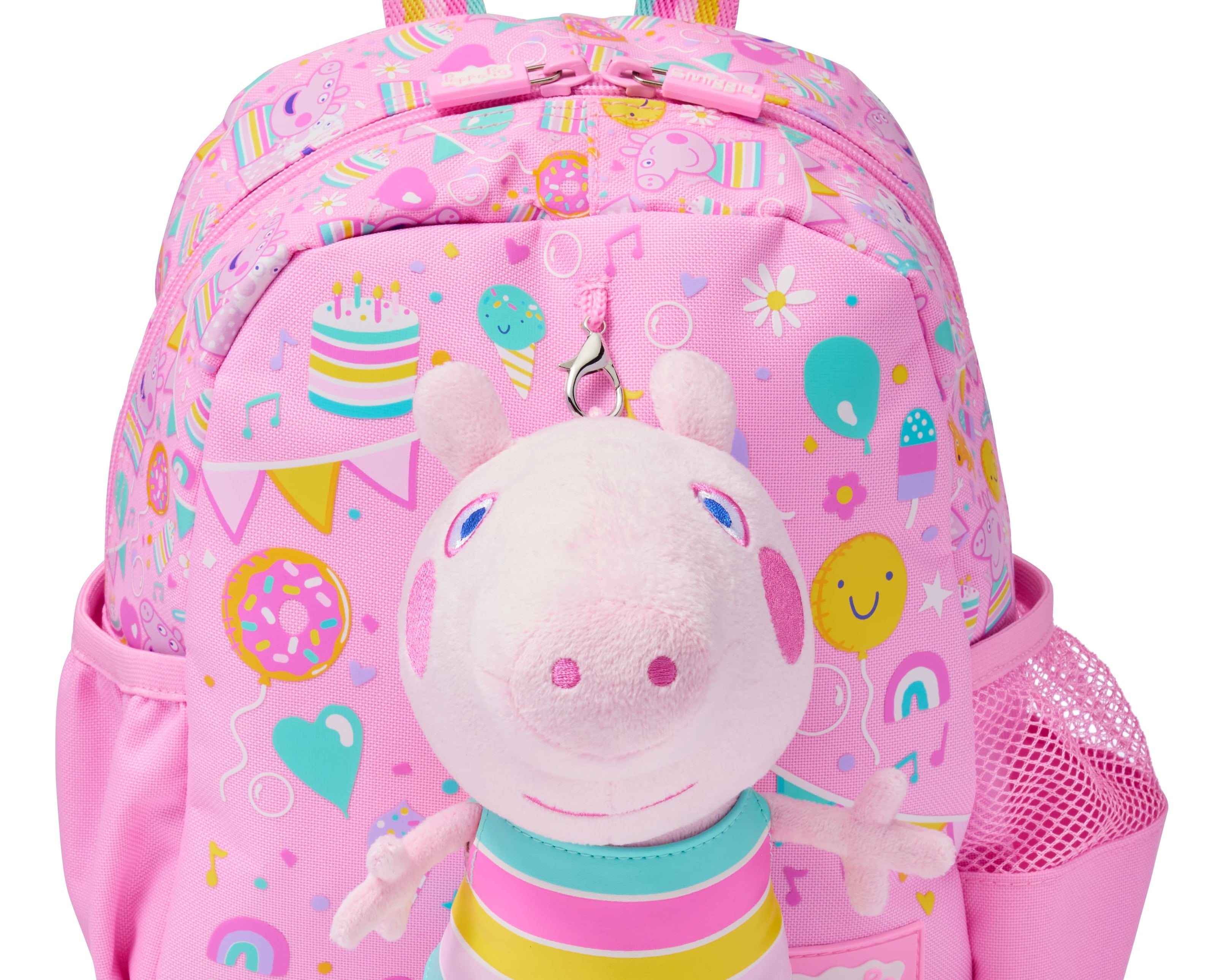 Smiggle - Sac à dos d'école maternelle avec jouet amovible Peppa Pig