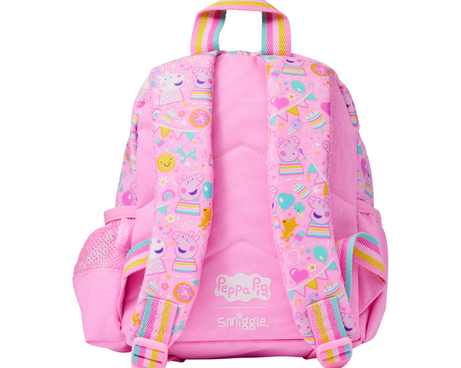 Smiggle - Sac à dos d'école maternelle avec jouet amovible Peppa Pig
