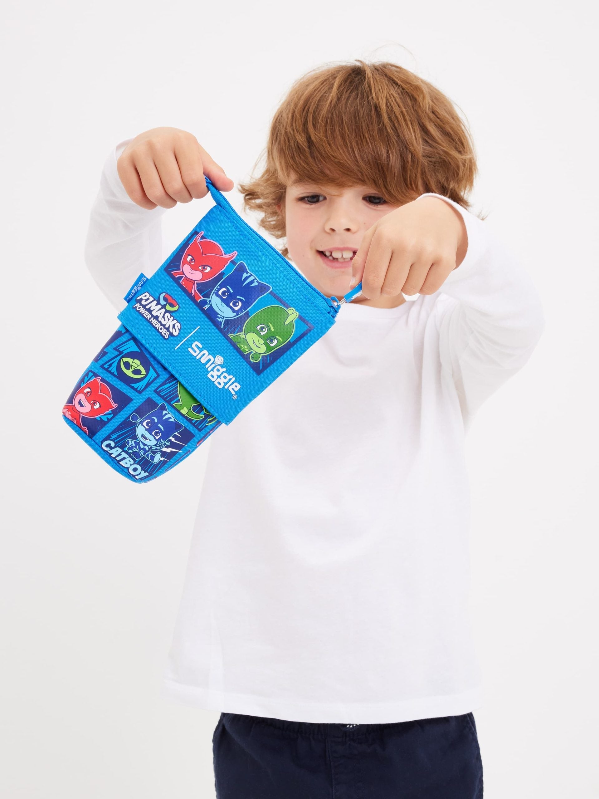 Smiggle - PJ Mask 2si 1 Arada Kalem Kutusu