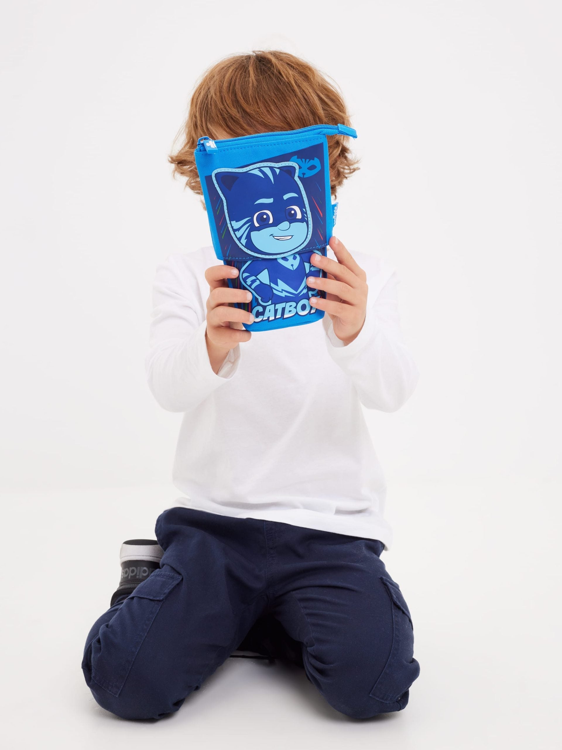 Smiggle - PJ Mask 2si 1 Arada Kalem Kutusu