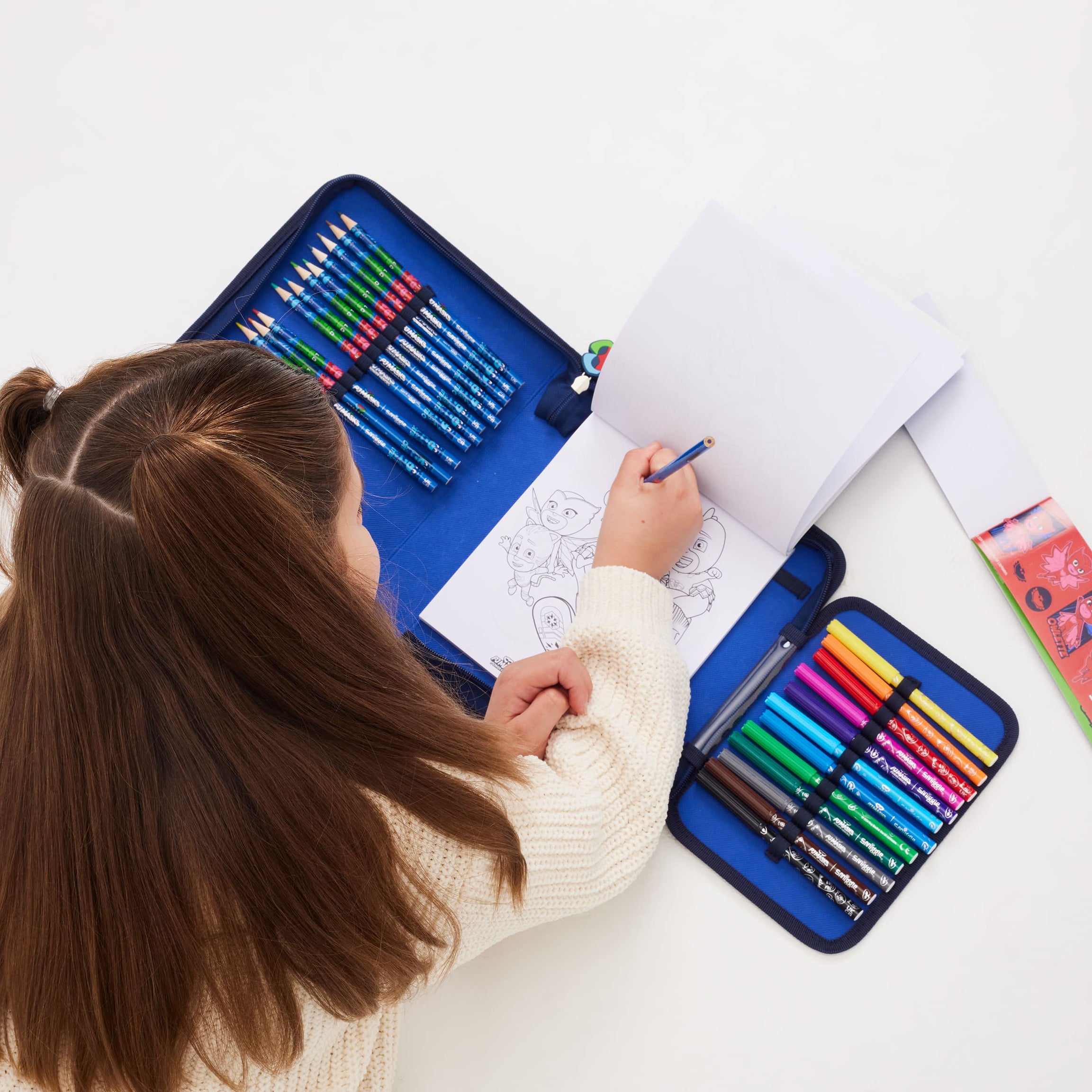 Smiggle - PJ Mask 文具套装和笔盒