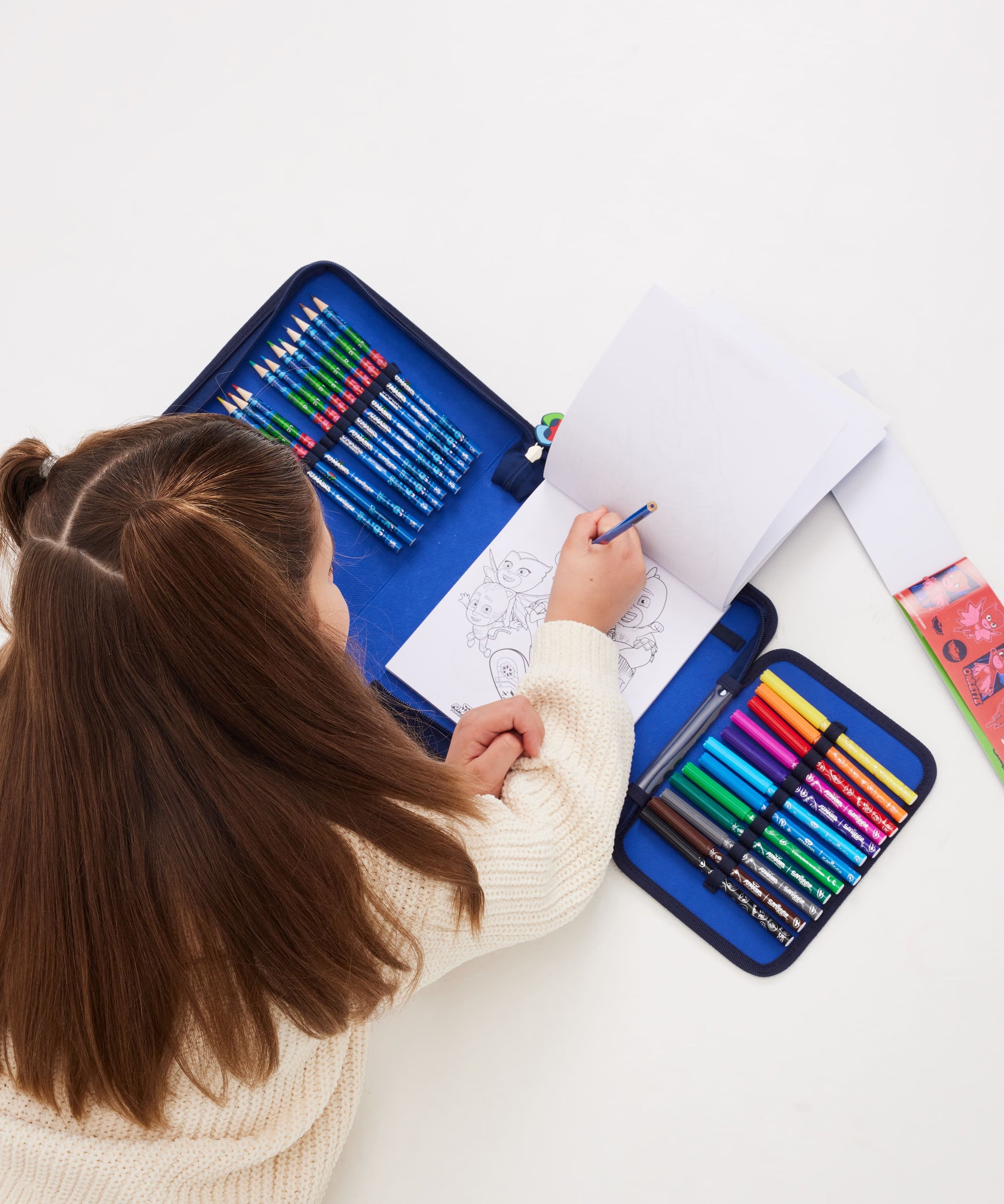 Smiggle - PJ Mask Kırtasiye Seti ve Kalem Kutusu