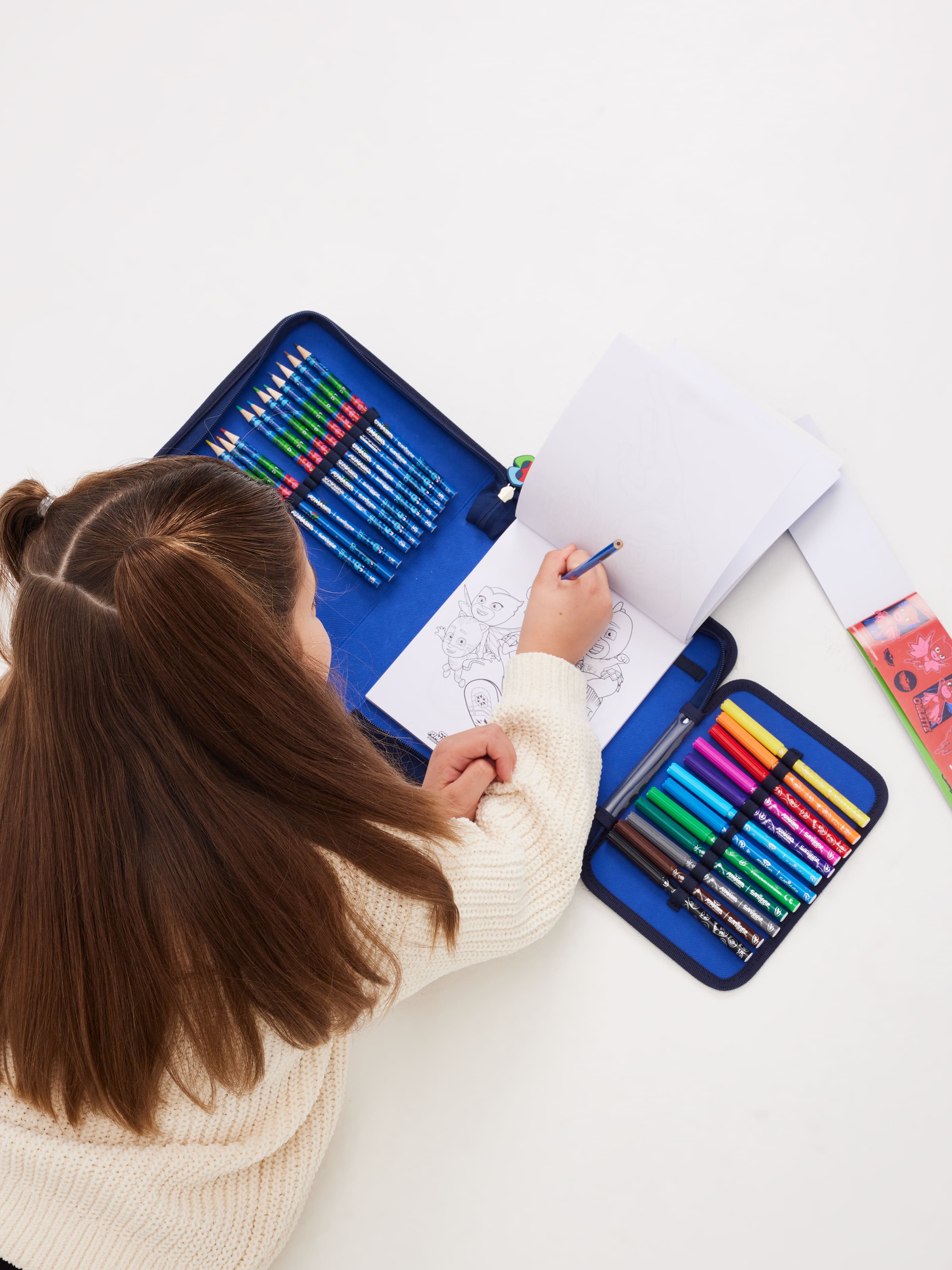 Smiggle - PJ Mask Kırtasiye Seti ve Kalem Kutusu