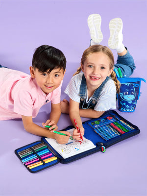 Smiggle - PJ Masks Stationery Set and Pencil Case