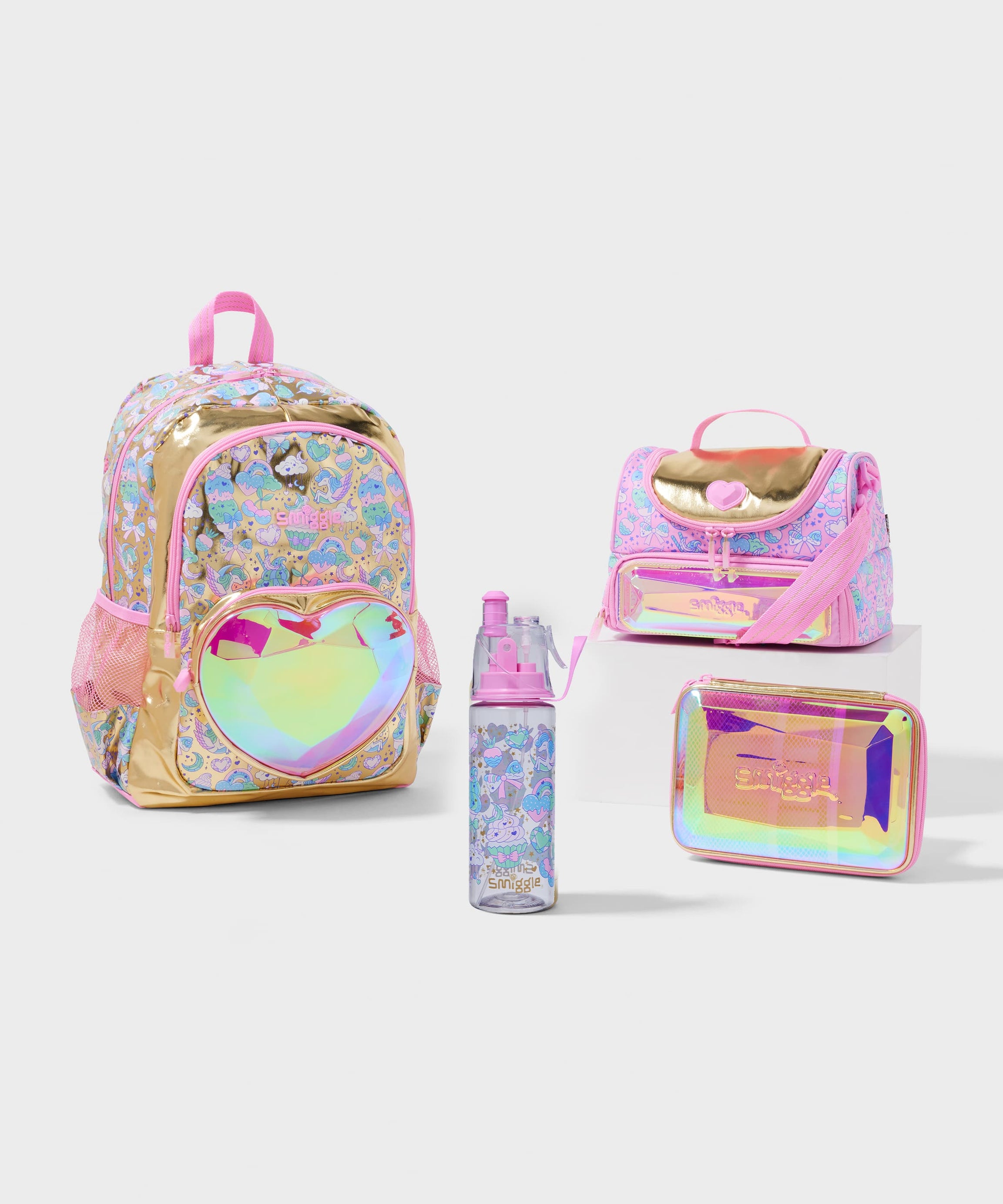 Smiggle - Radiant 4lü Okul Çanta Seti