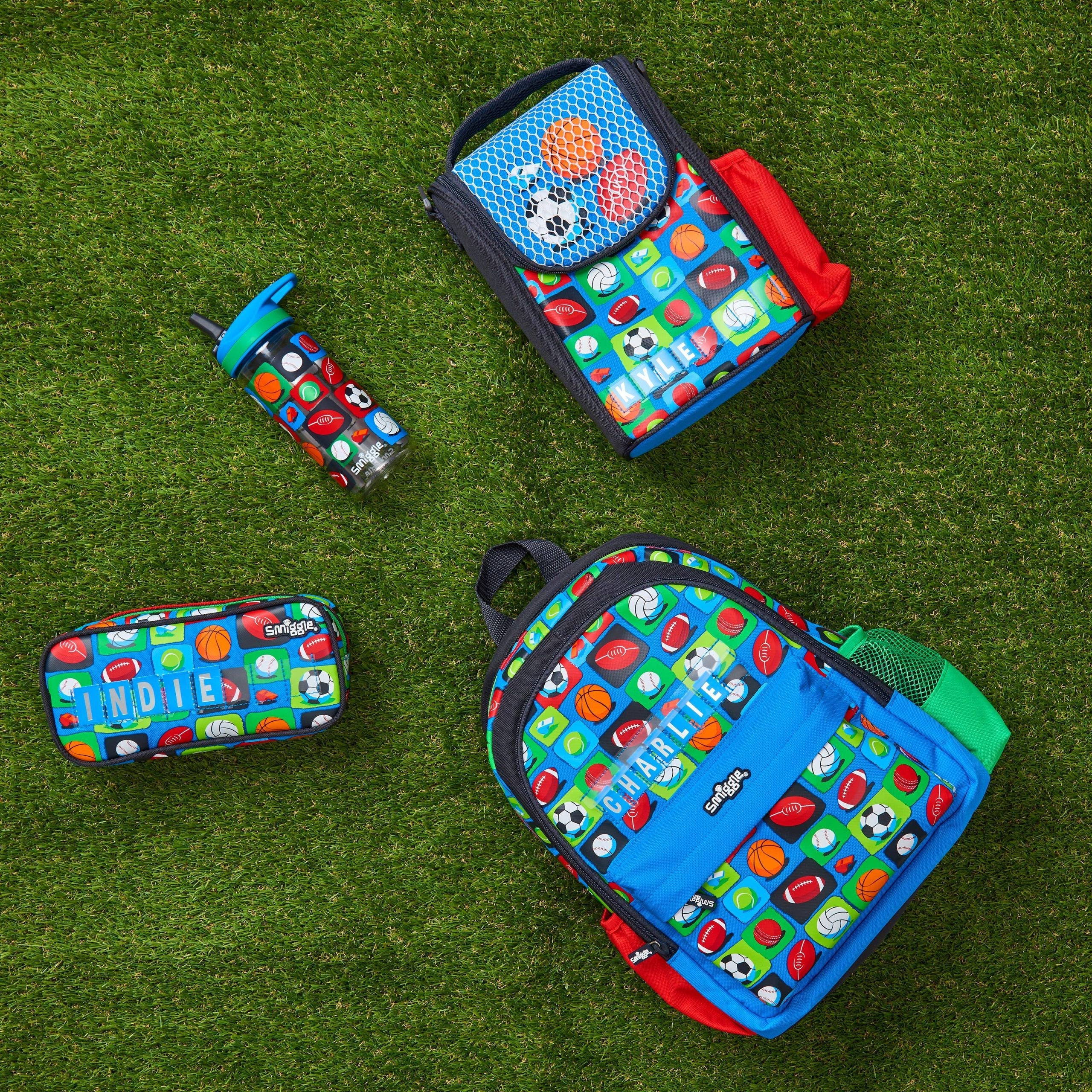 Smiggle - Sky Hi Junior İsimlikli Tek Gözlü Kalem Kutusu