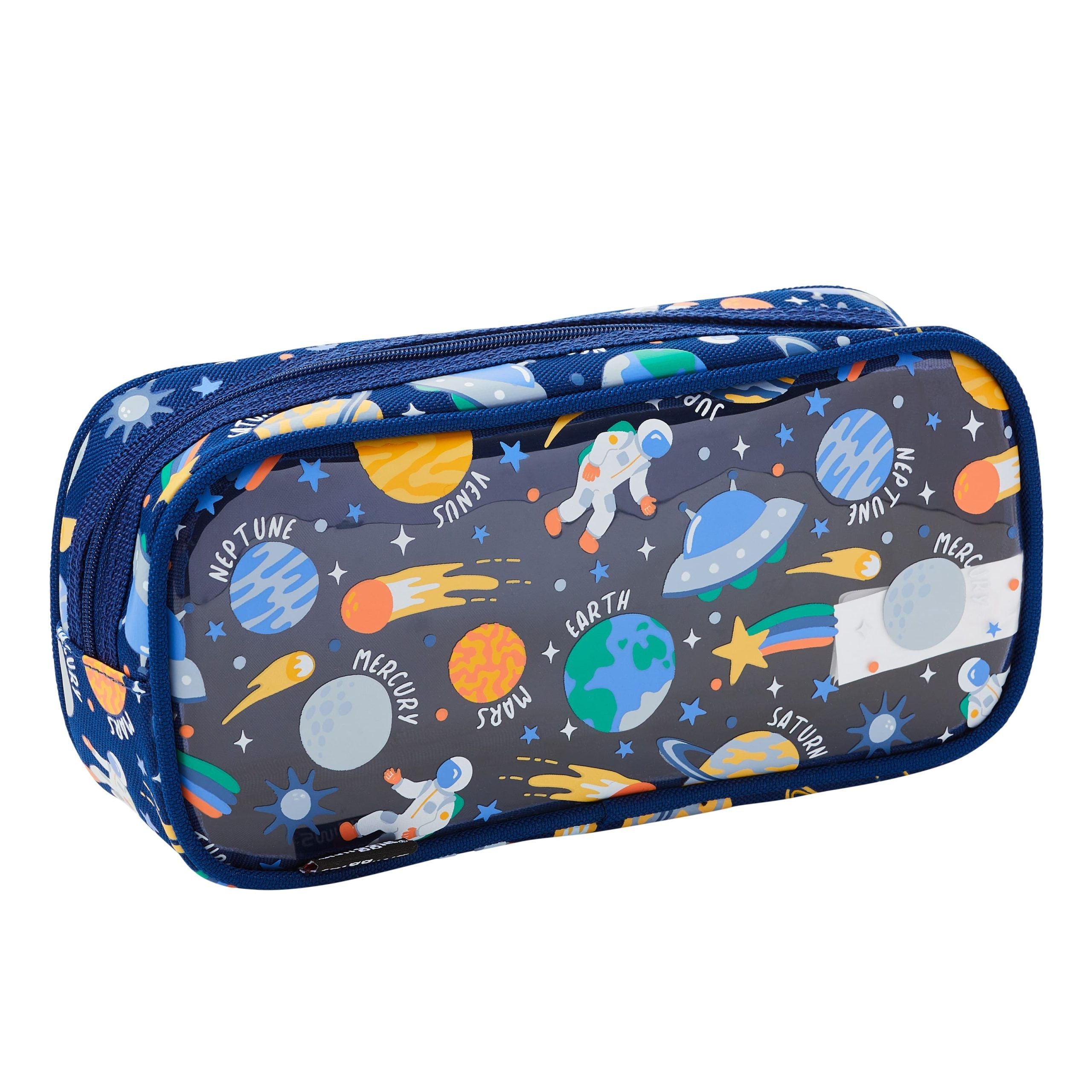 Smiggle - Sky Hi Junior Single Eyed Federmäppchen mit Namensschild