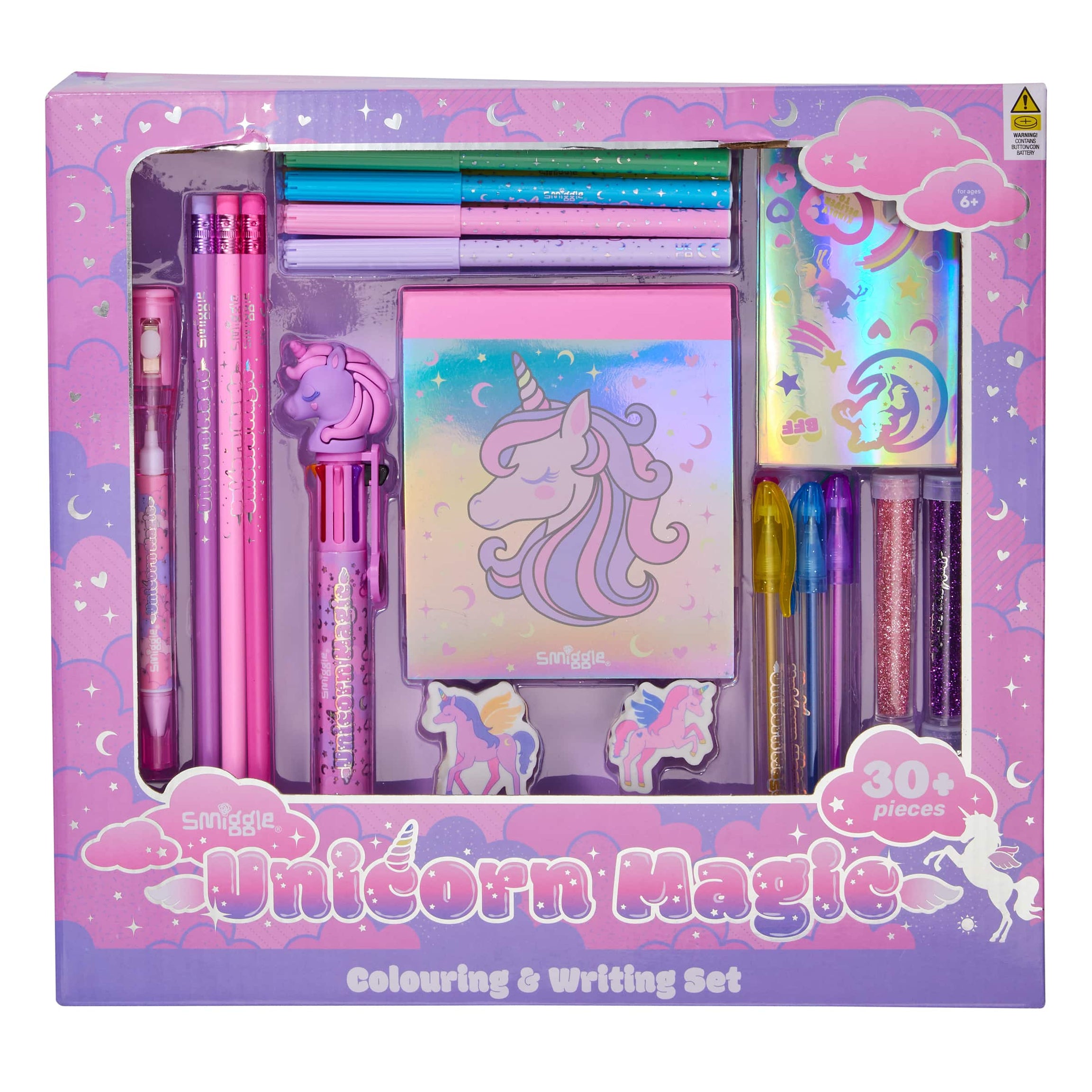 Smiggle - Spy Time Boyama ve Yazma Seti - Dinossi