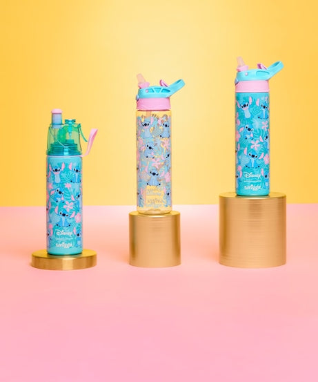 Smiggle - Stitch 650ML 自动吸管无BPA水壶