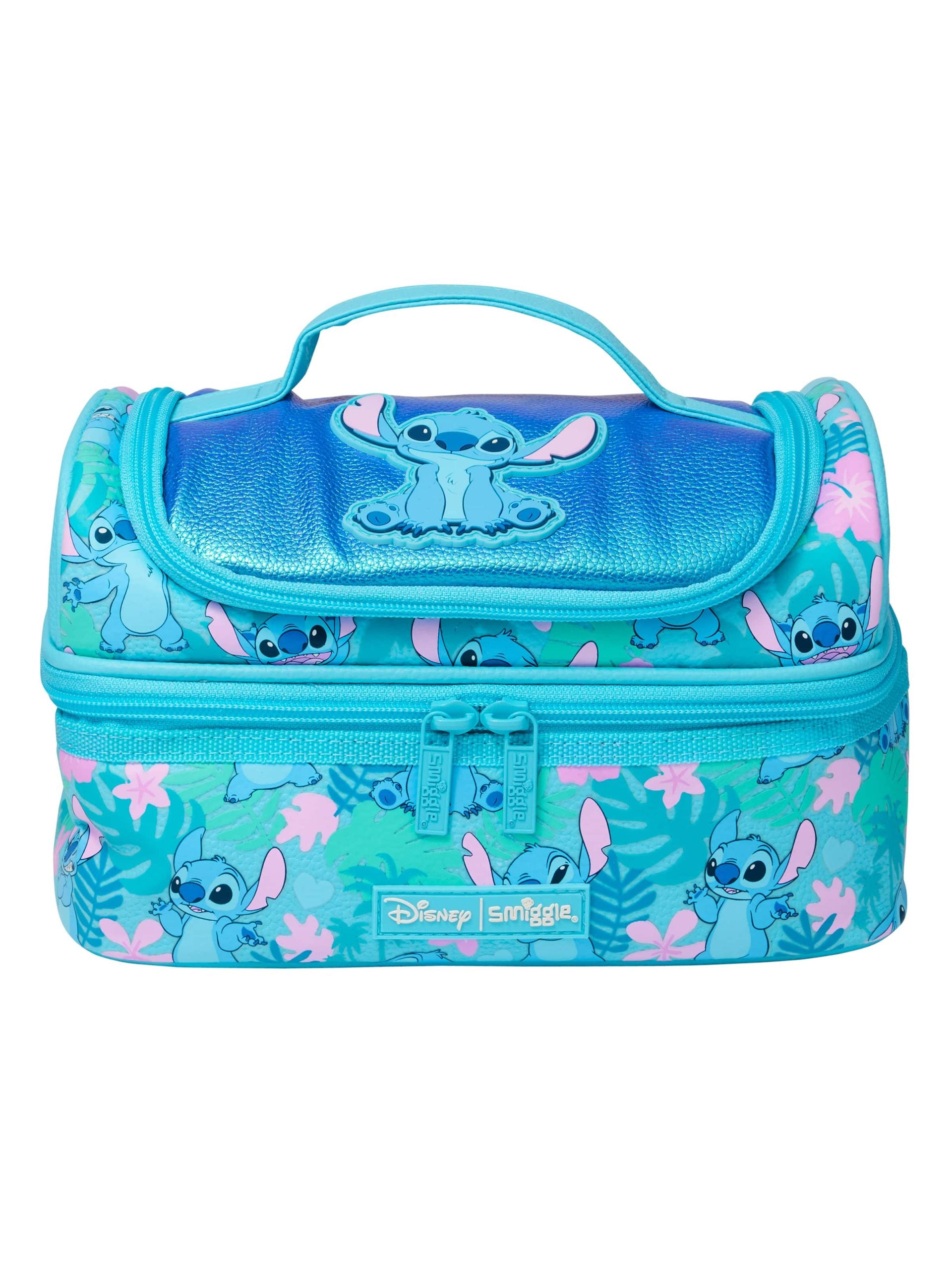 Smiggle - Stitch Çift Katlı Beslenme Çantası