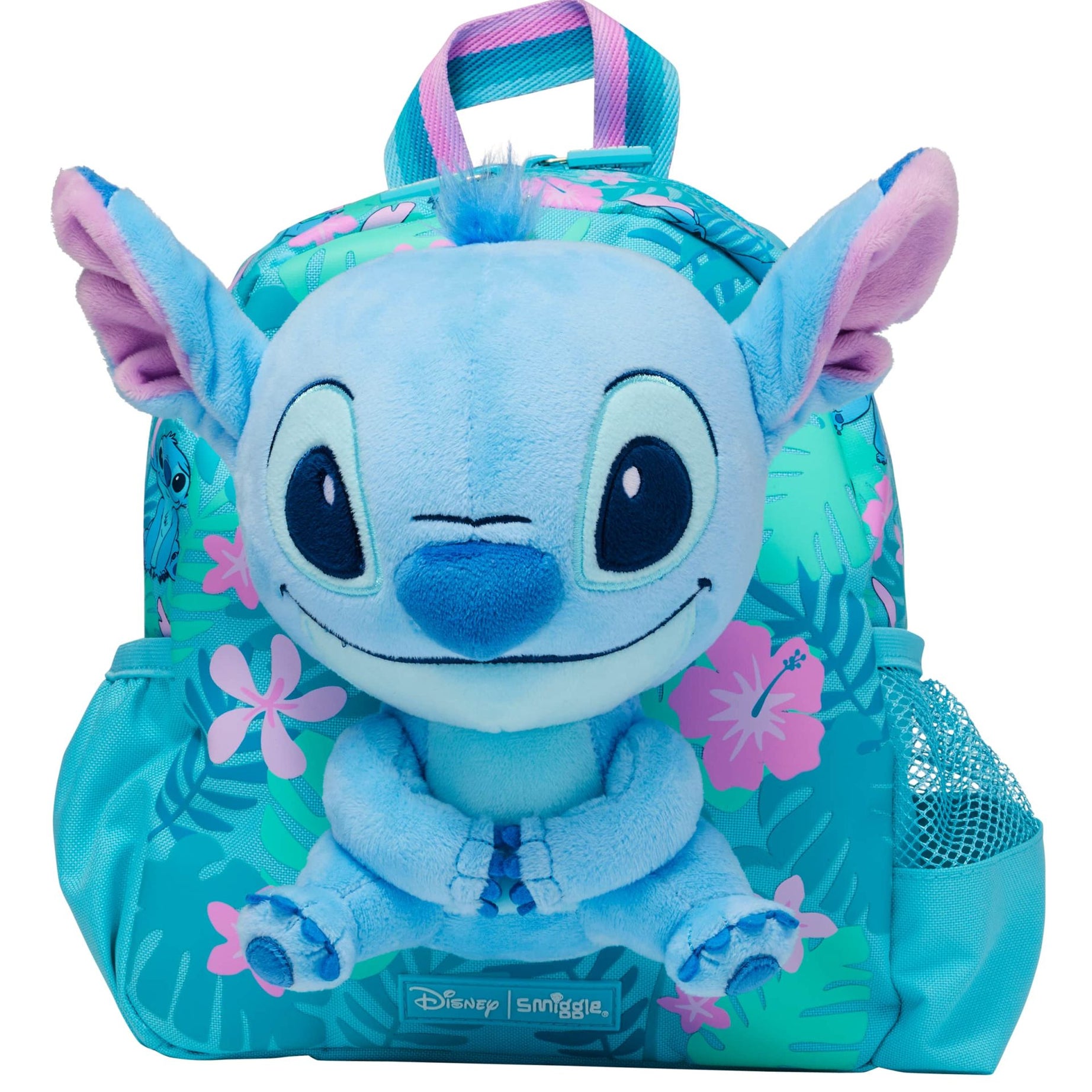 Smiggle - Sac à dos d'école maternelle avec jouet amovible Stitch