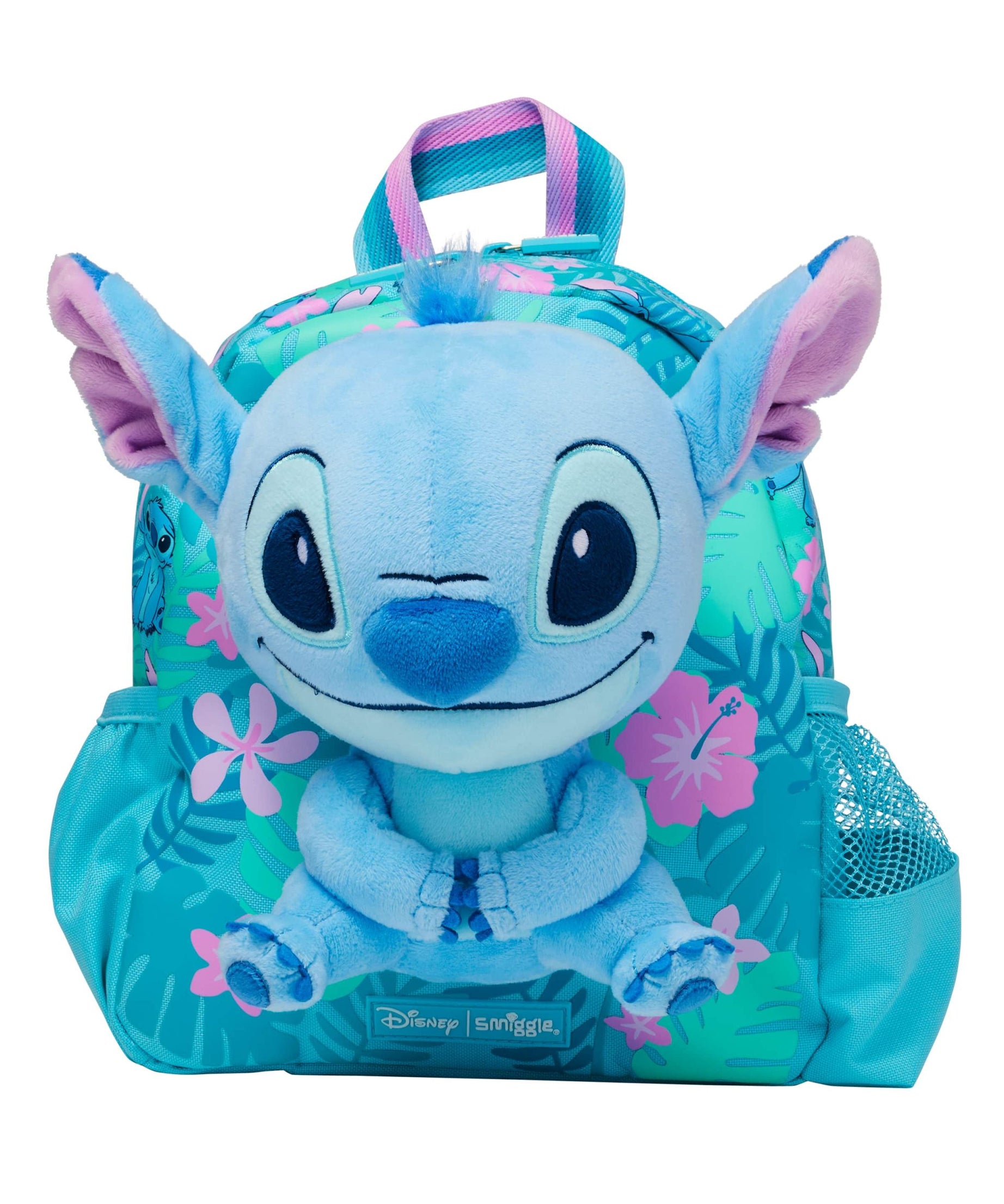 Smiggle - Рюкзак для детского сада и школы с игрушкой Stitch, которую можно снять