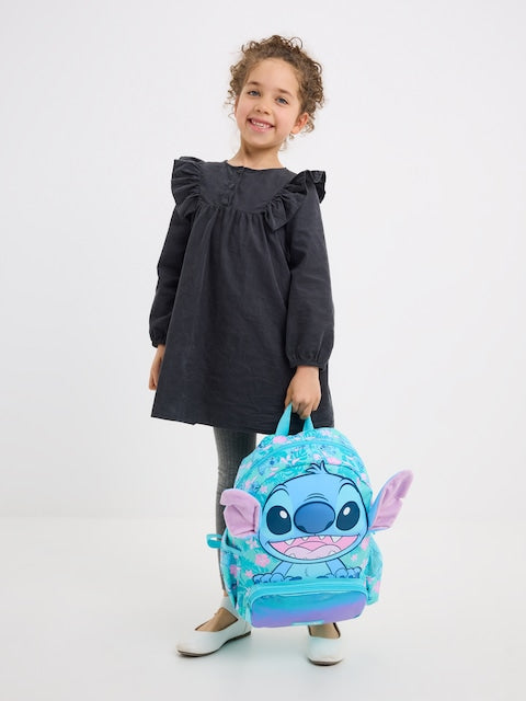 Smiggle - Mochila com Capuz Stitch Junior para Jardim de Infância