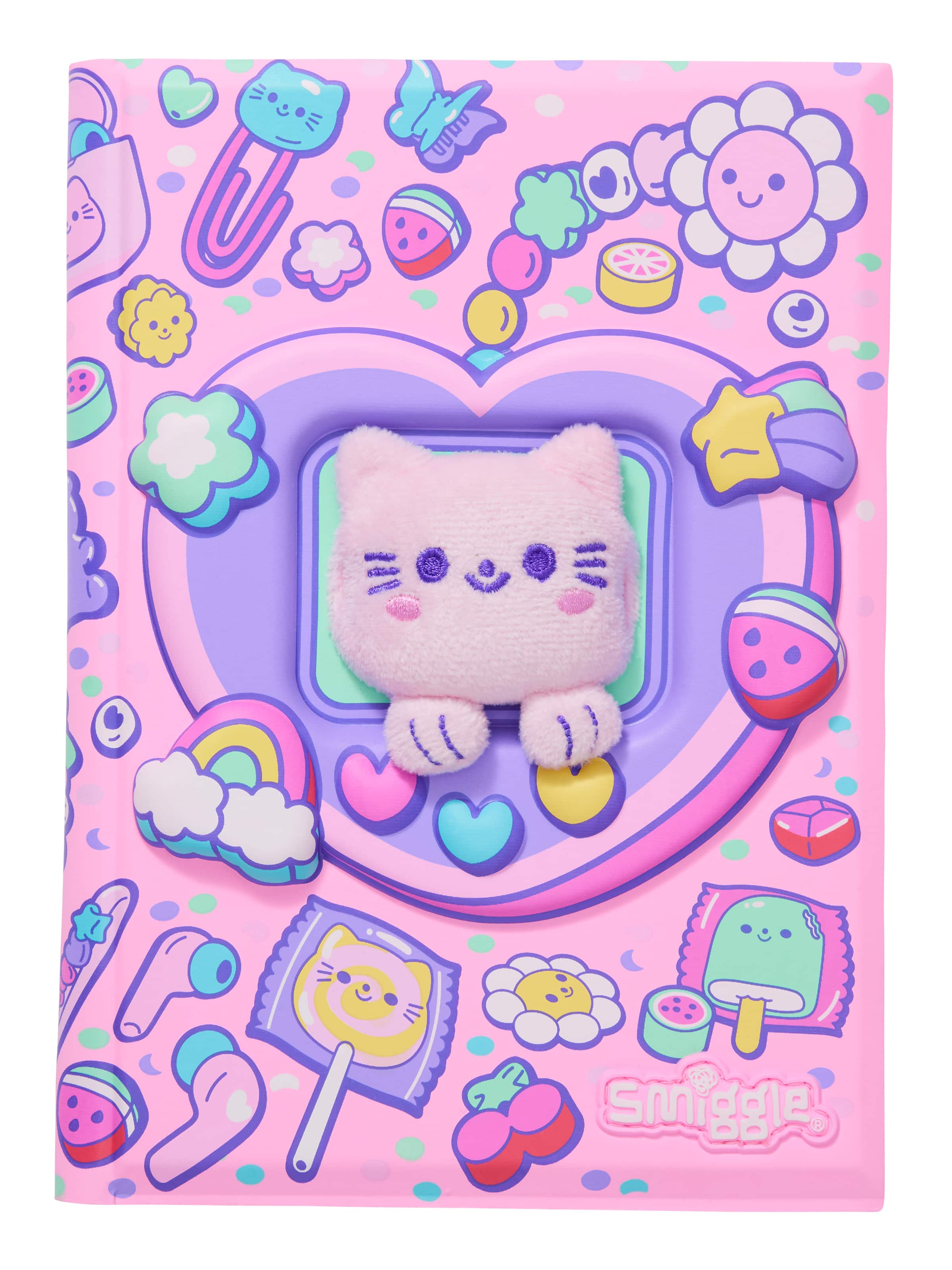 Smiggle - 超级充电 A5 硬壳笔记本