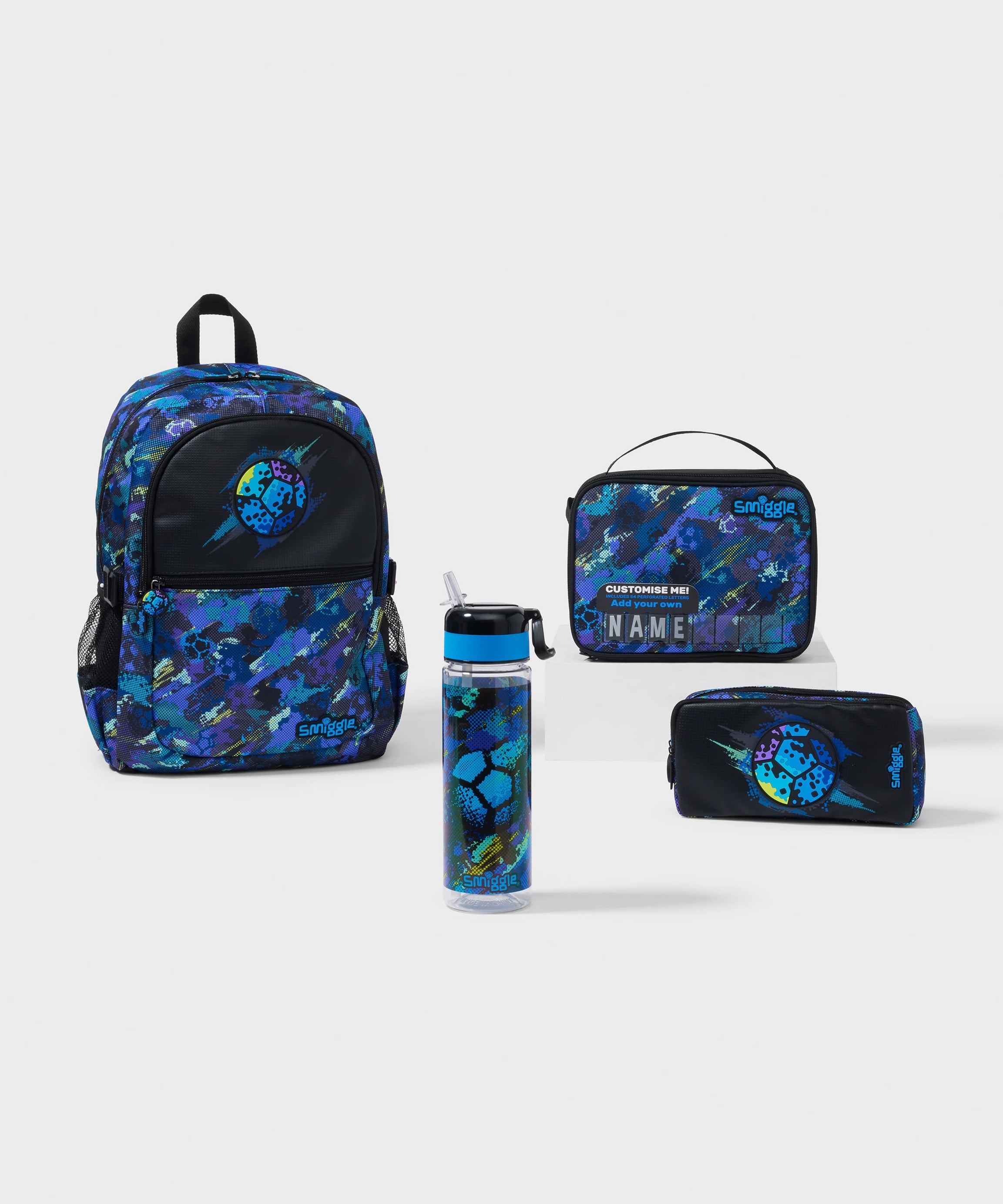 Smiggle - Trailblazer 4lü Okul Çanta Seti