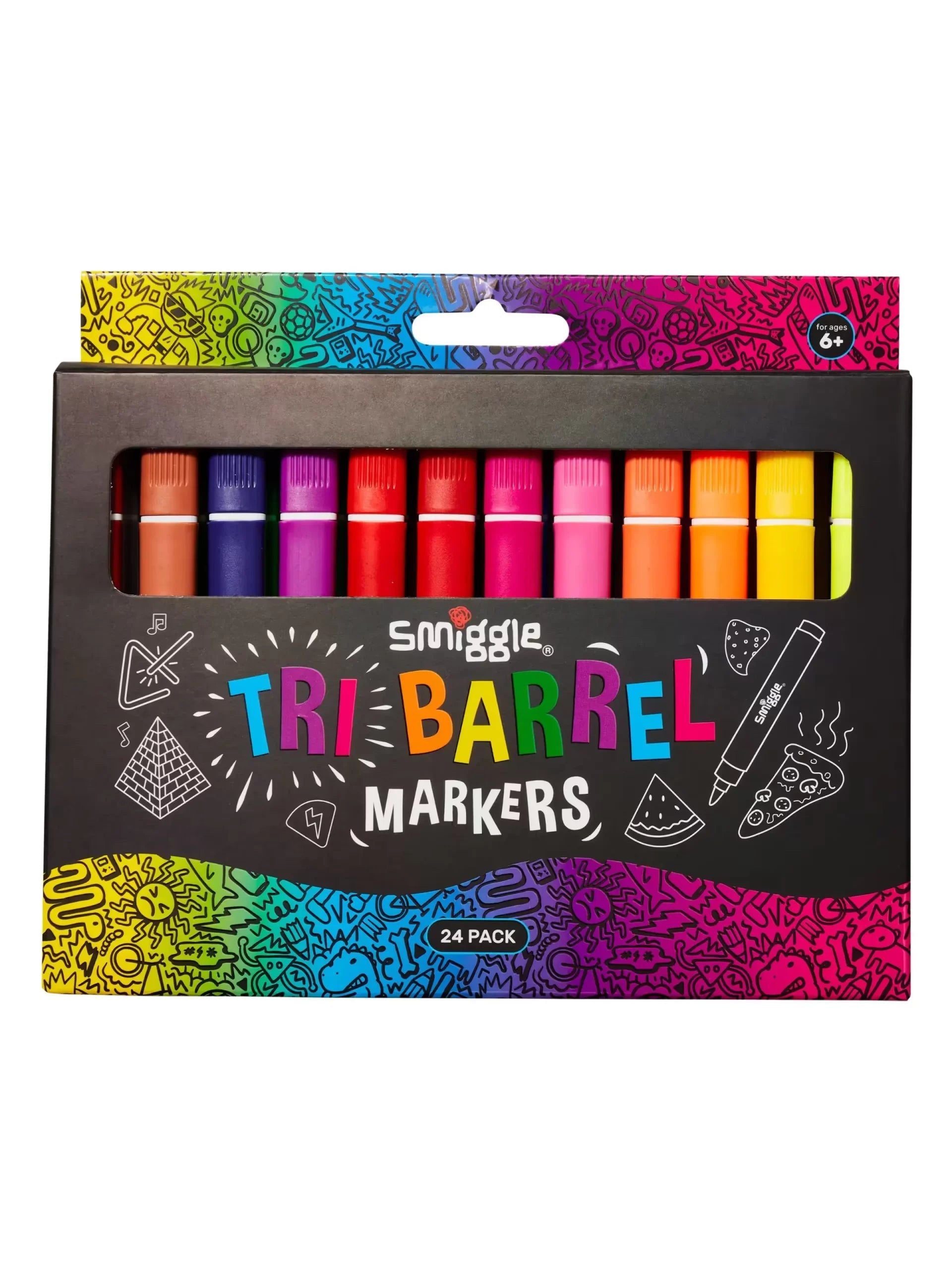 Smiggle – Triangle Highlighter Textmarker-Packung X24