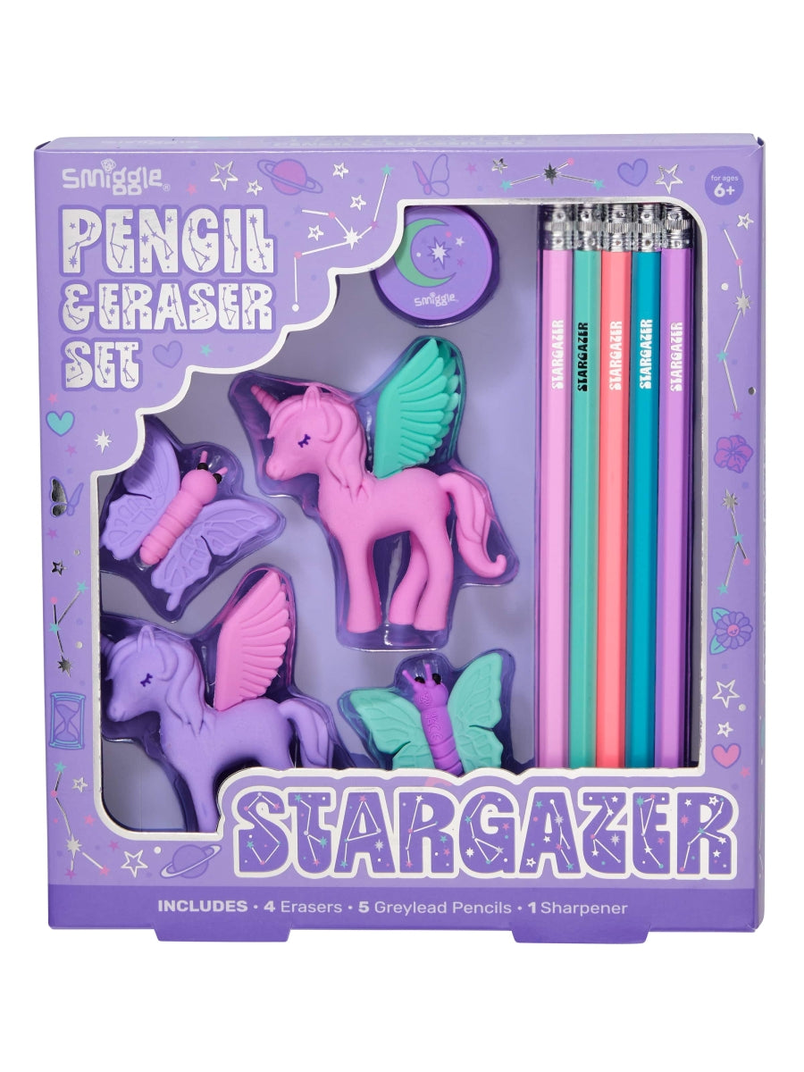 Smiggle - Vision Silgi ve Kalem Seti