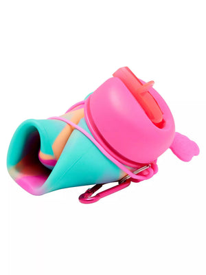 Smiggle – Vivid Katlanabilir Pipetli 630ML Suluk